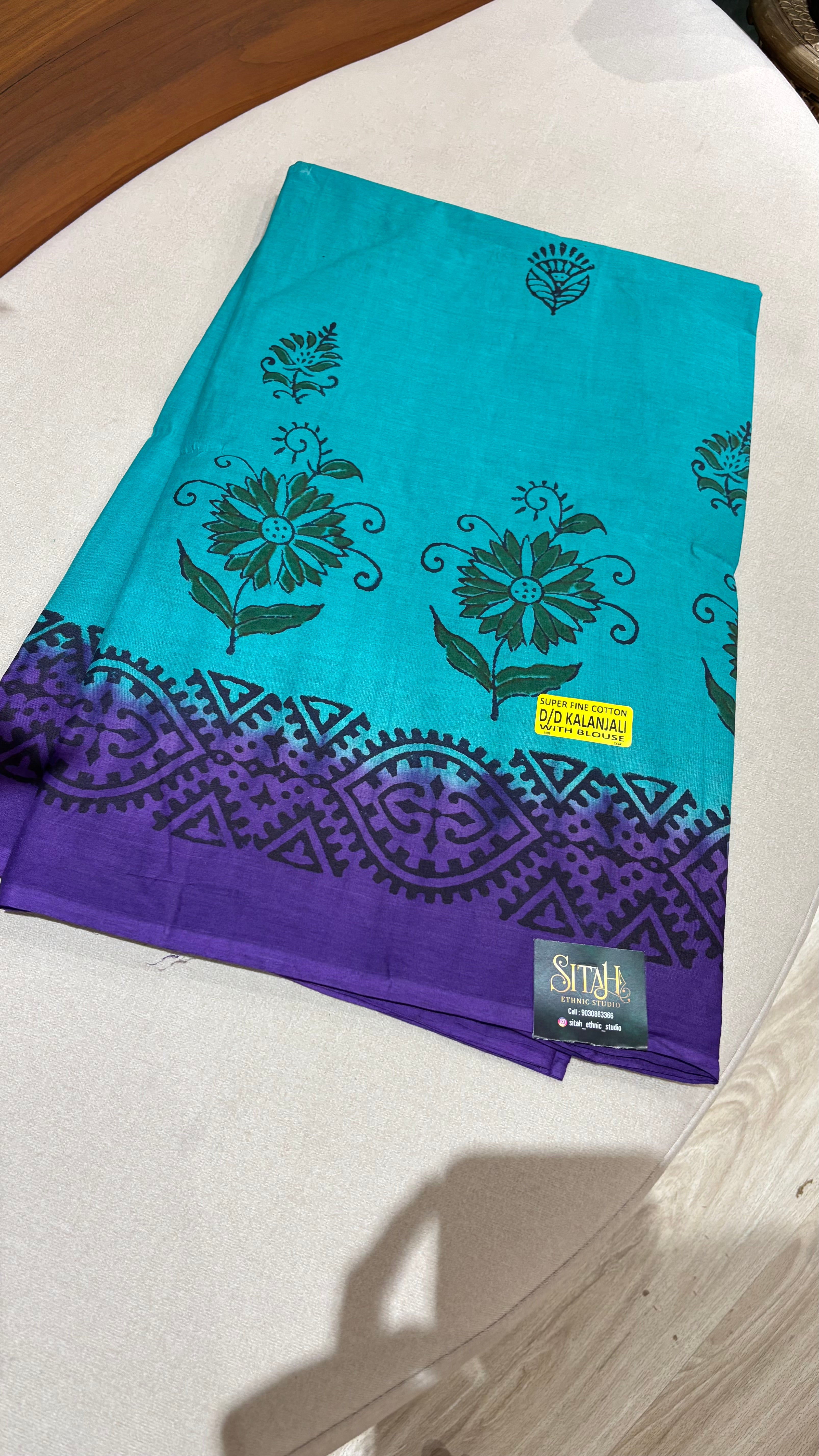 Summer cotton saree