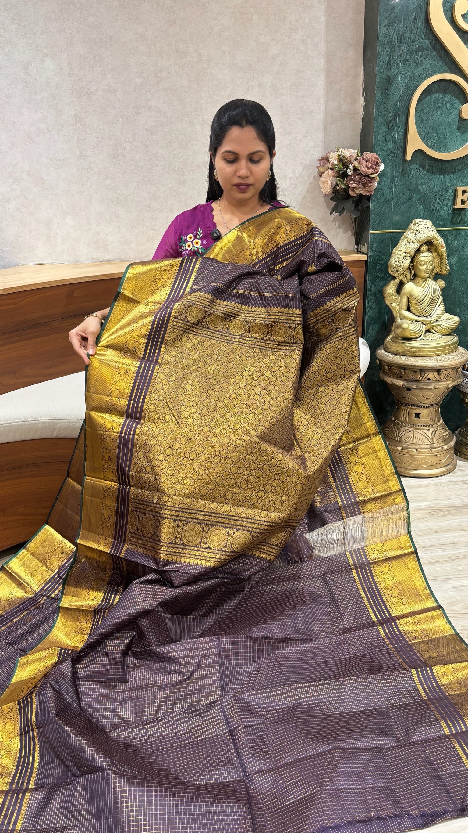 Handloom kanchi pattu