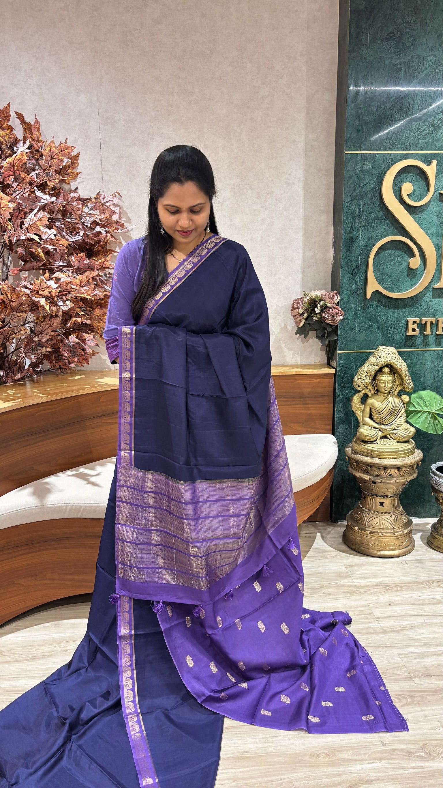 Fancy mysore silk
