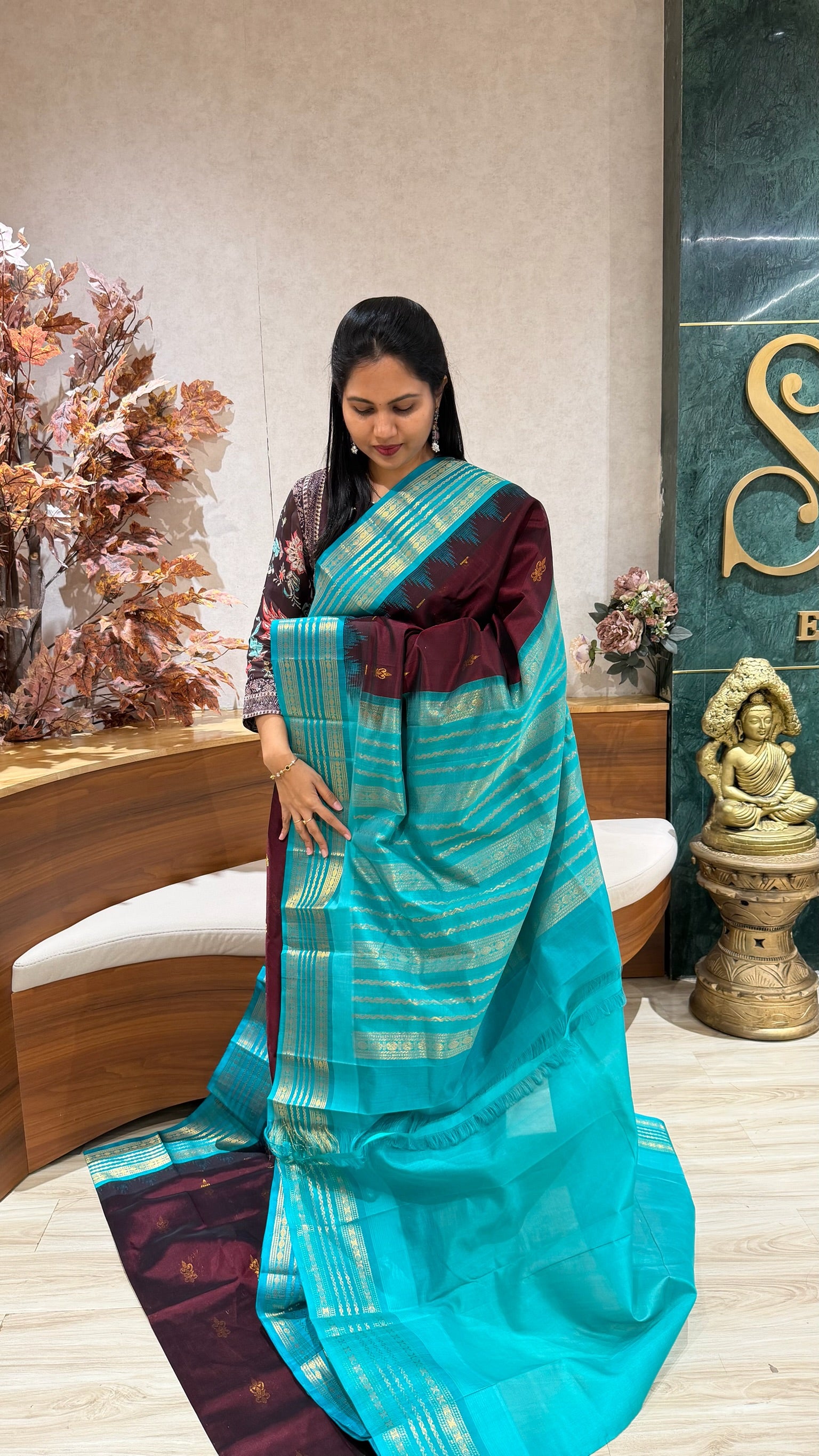 Handloom silk cotton