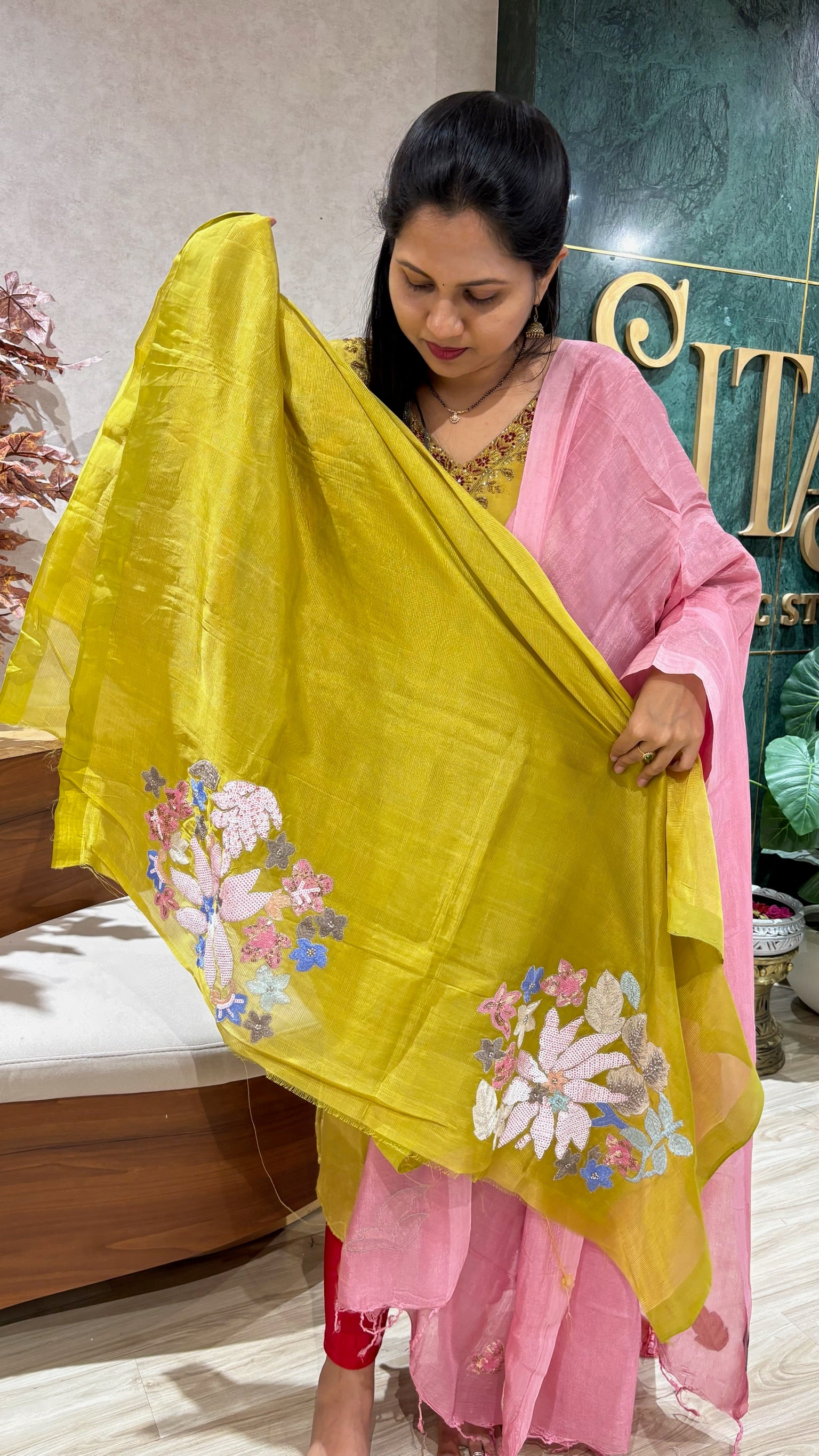Mangalgiri dress material