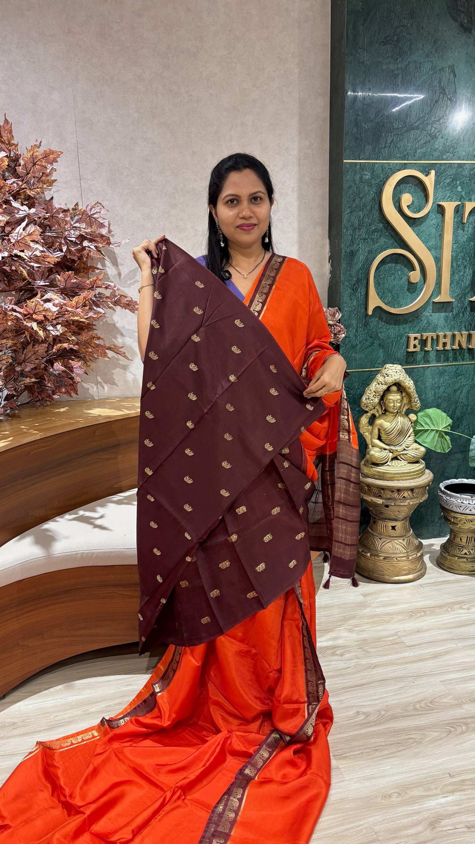 Fancy mysore silk