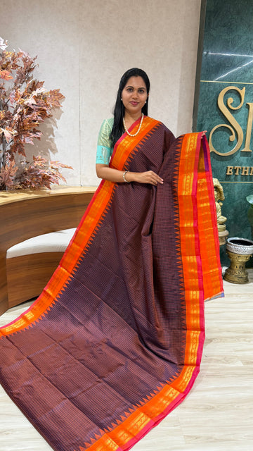 Handloom Gadwal pattu
