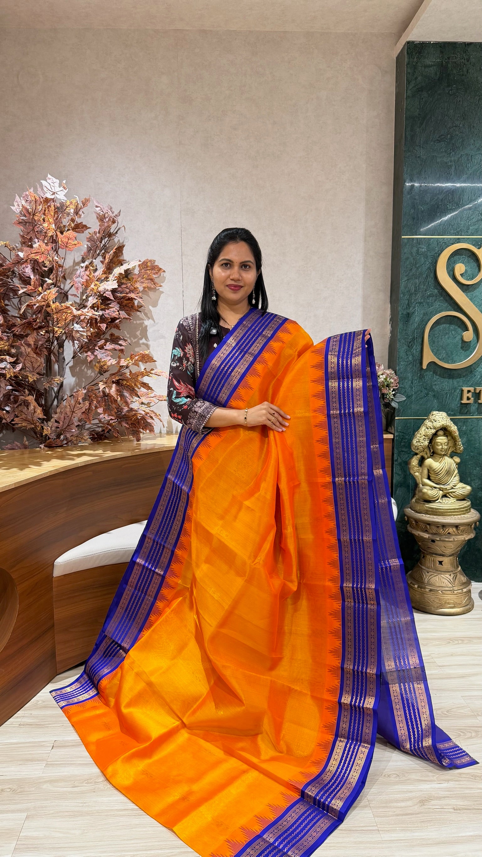 Handloom silk cotton