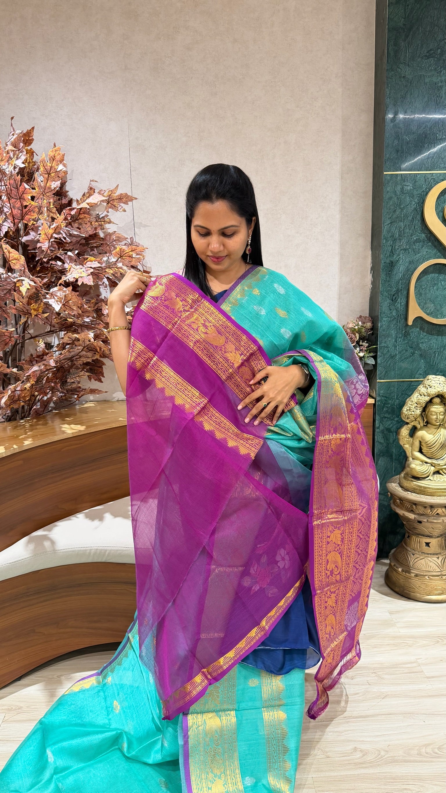 Handloom mangalgiri pattu