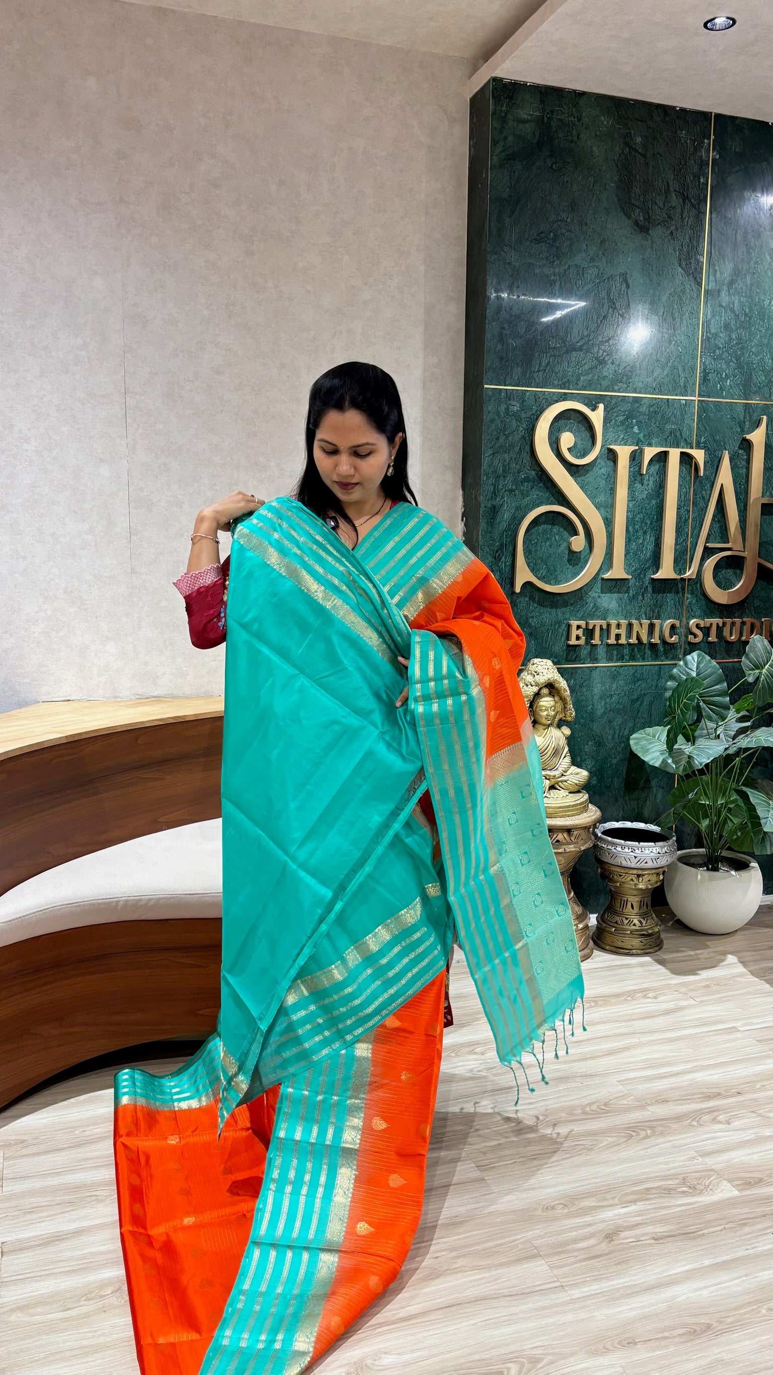 Light weight Kanchi pattu