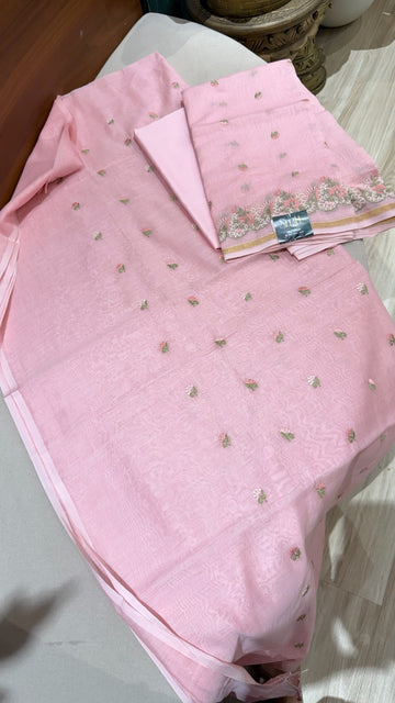 Mul chanderi -Dress
