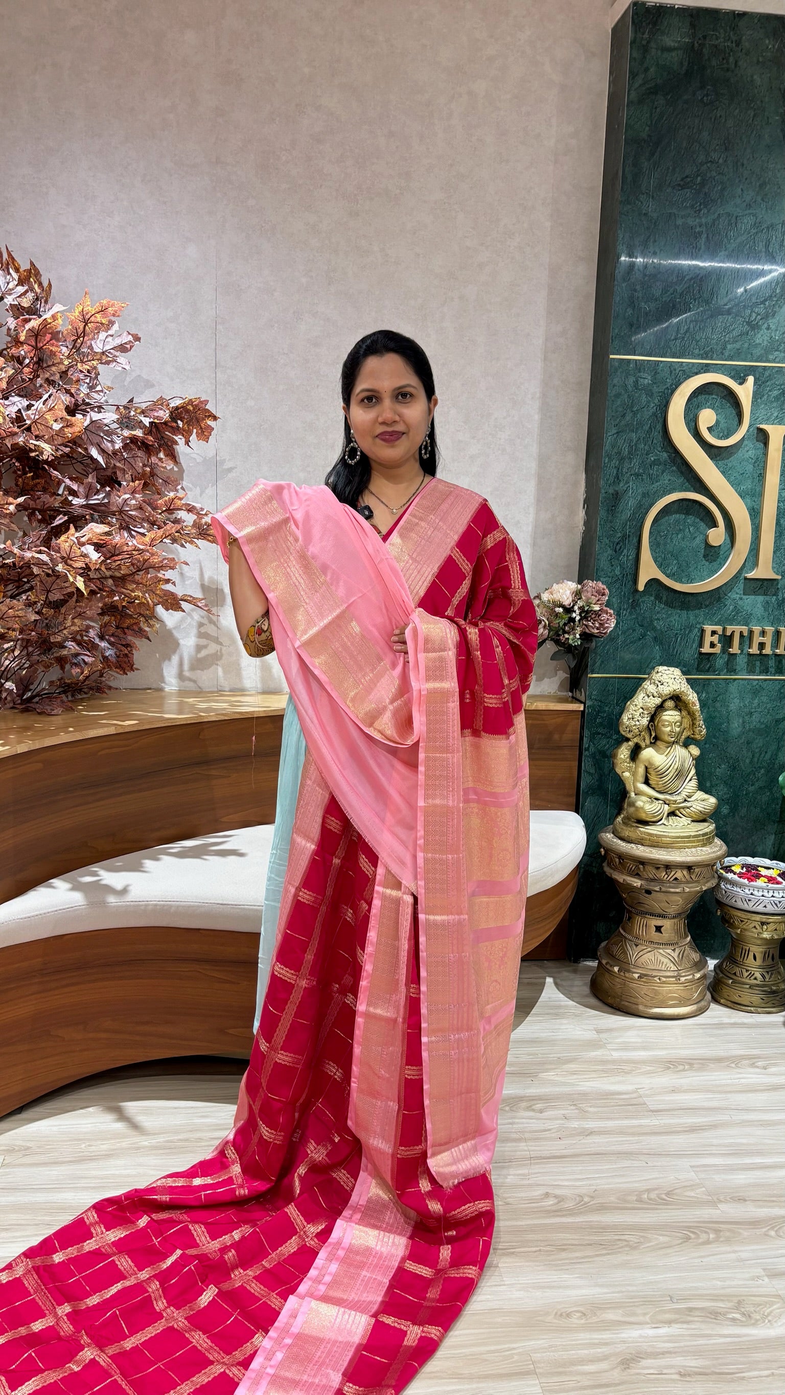 PREORDER- Fancy Mysore silk, dispatch on jan 30