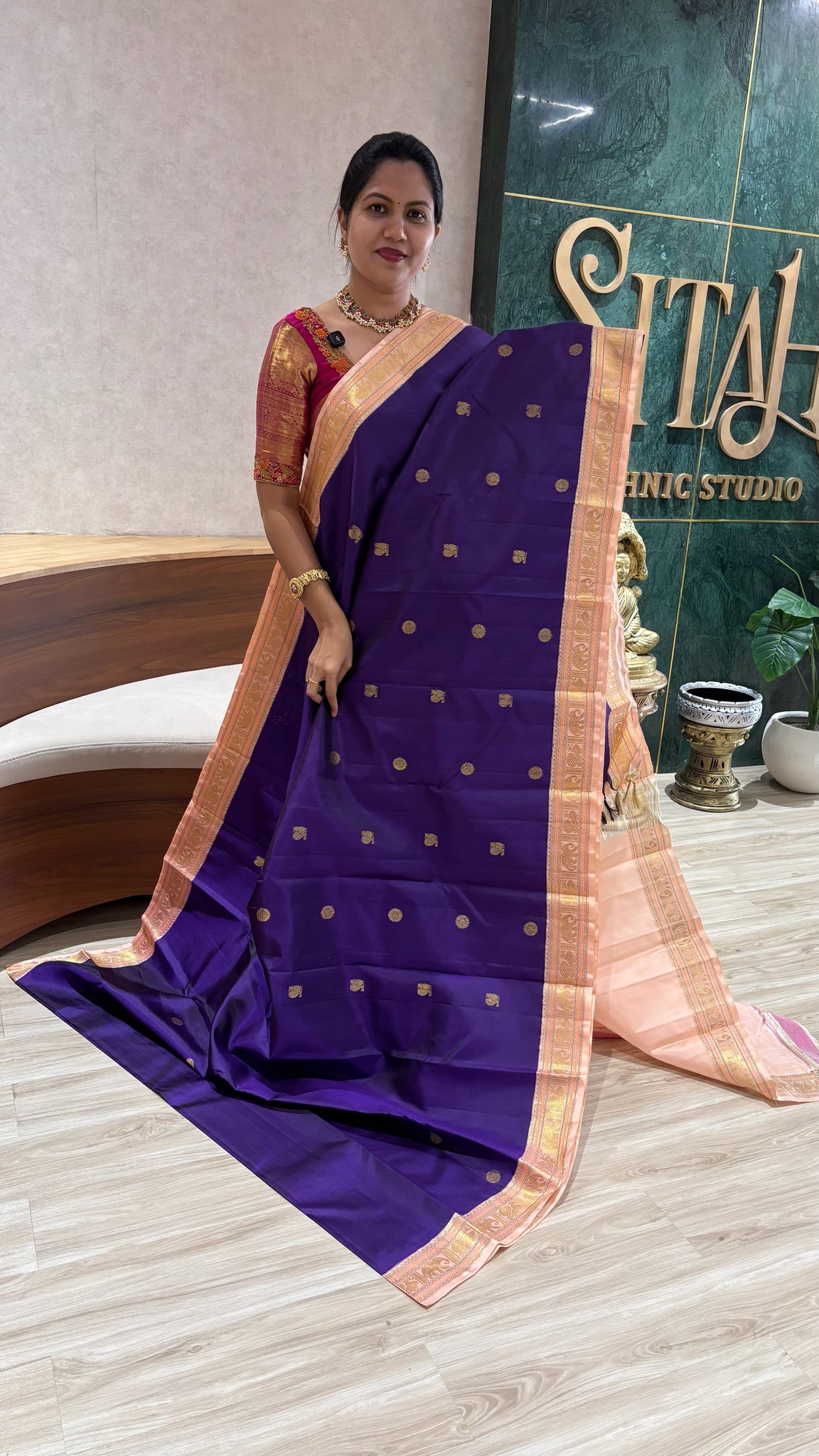 Handloom Kanchi pattu