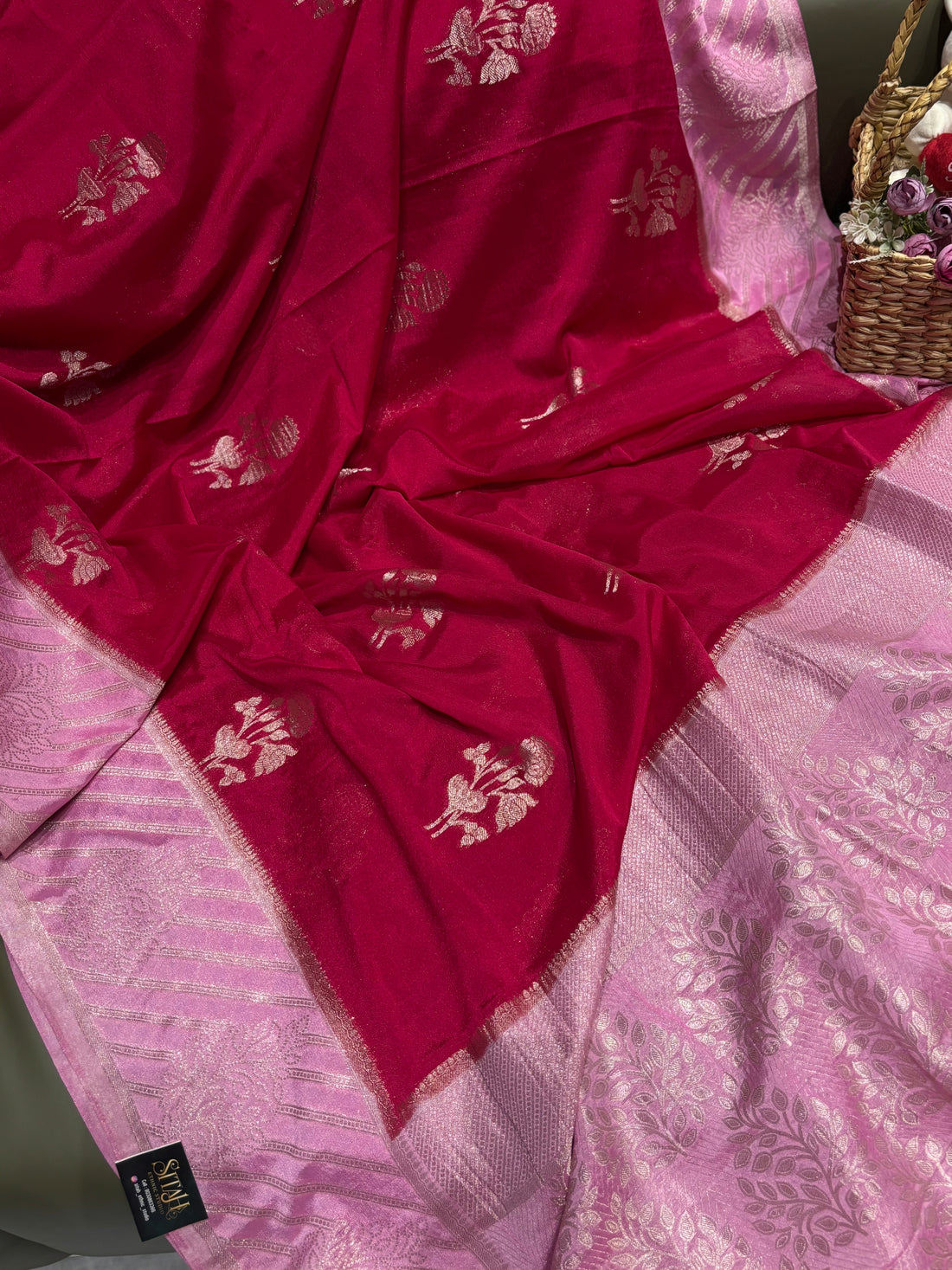Georgette pink