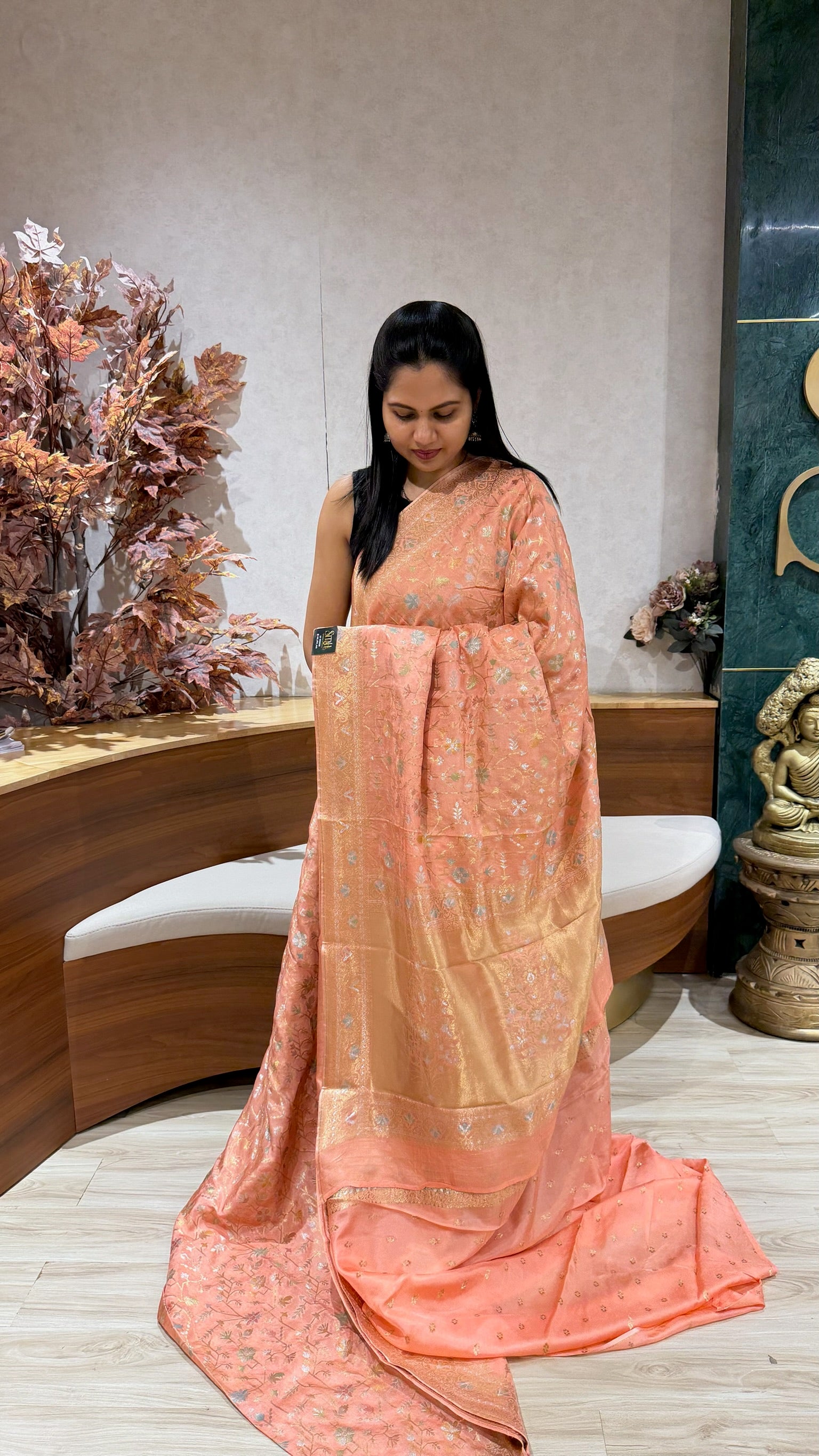 Fancy munga jhamdani weaving