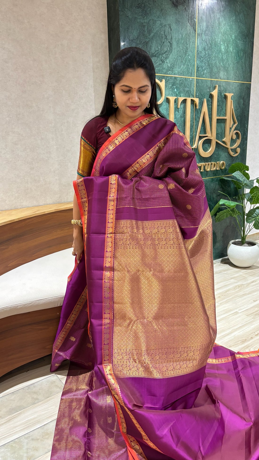 Vintage kanchi pattu