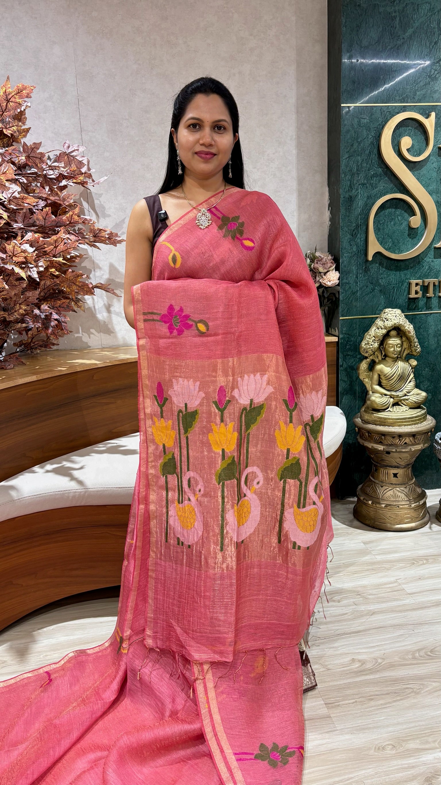 Tissue linen jhamdani