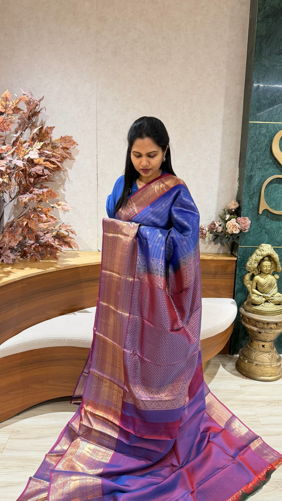 Light weight Kanchi pattu