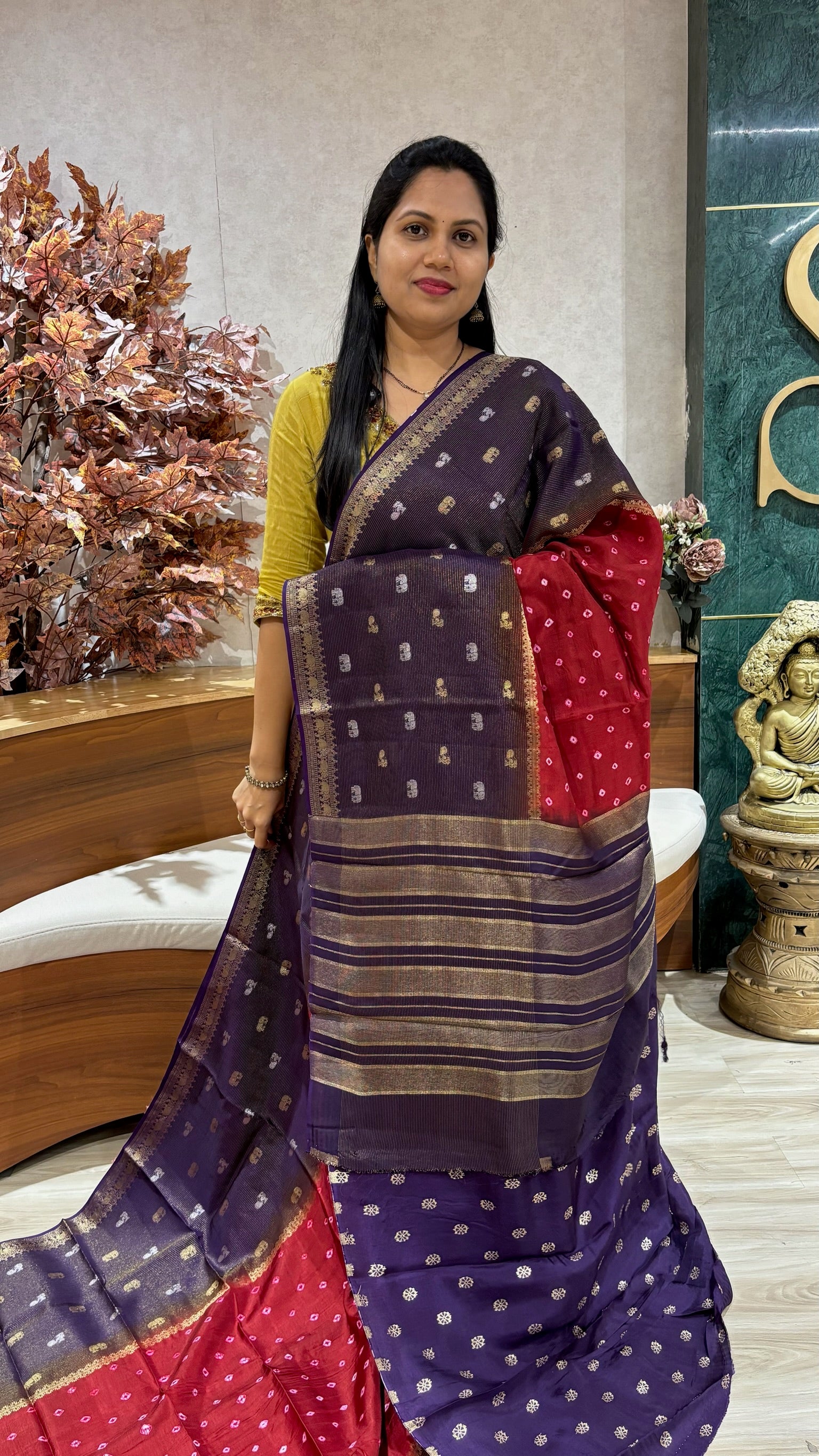 Russian silk middle design