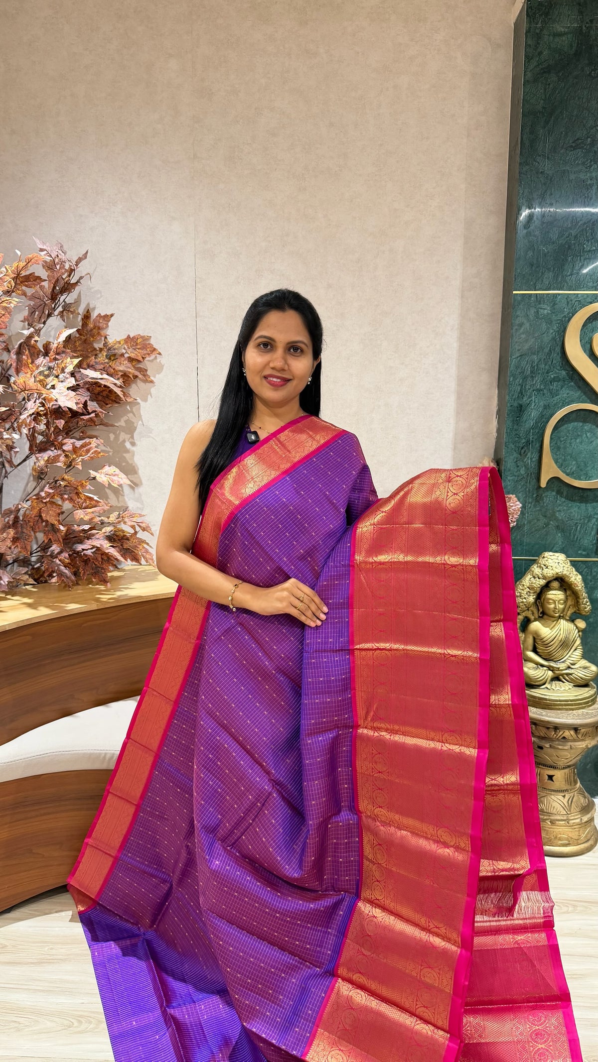 Handloom kanchi pattu-Sale