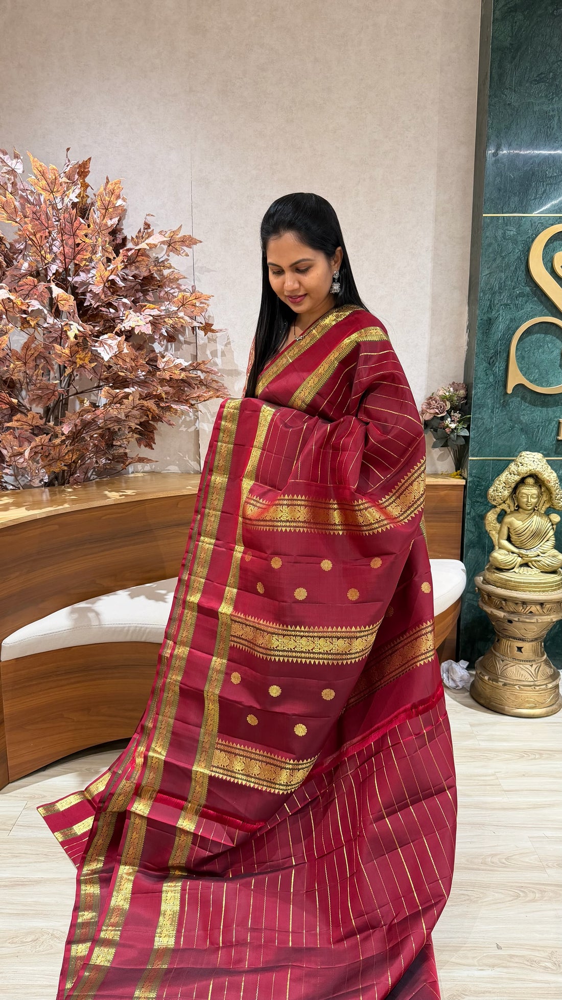 Bridal kanchi pattu