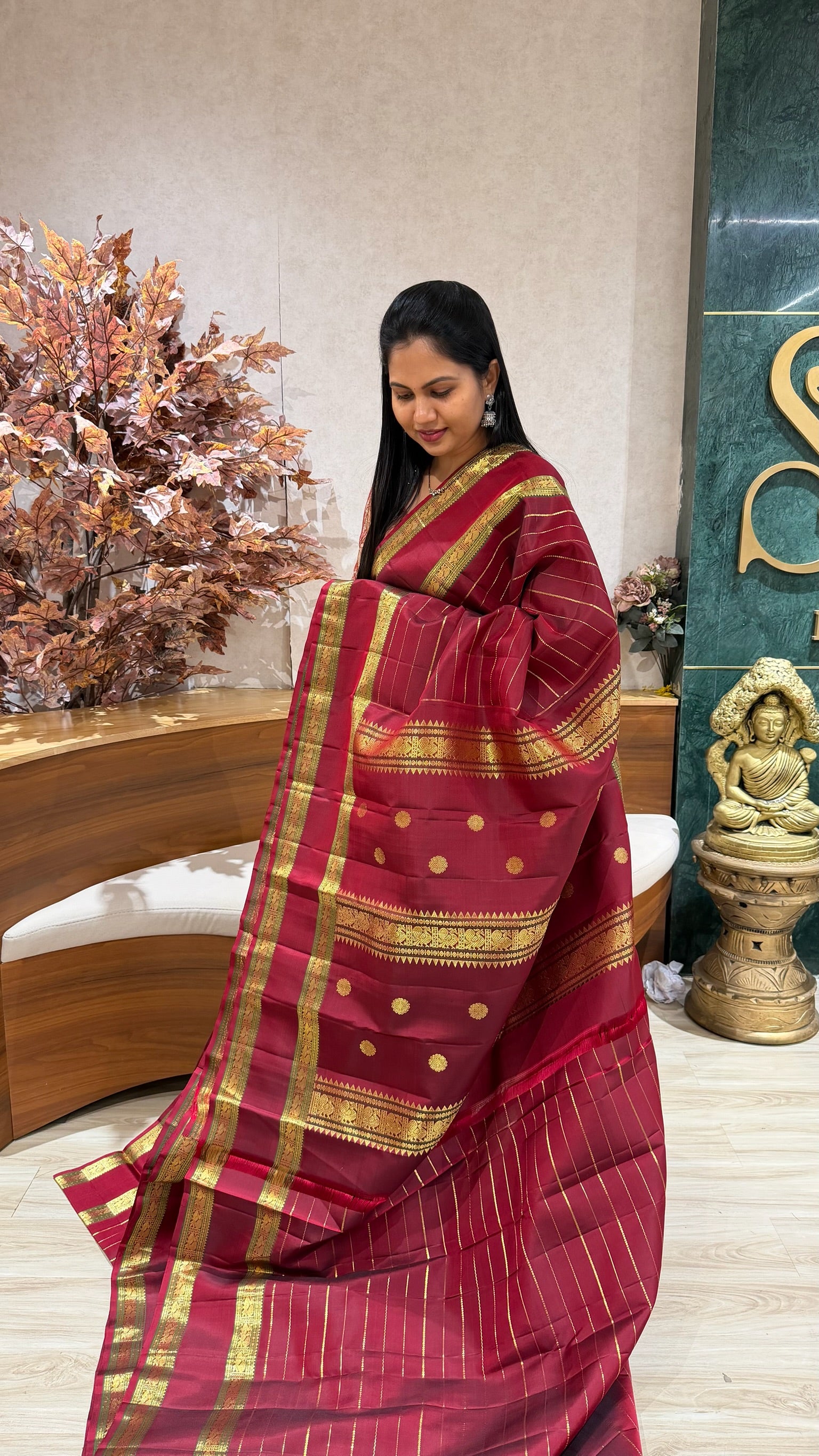 Bridal kanchi pattu