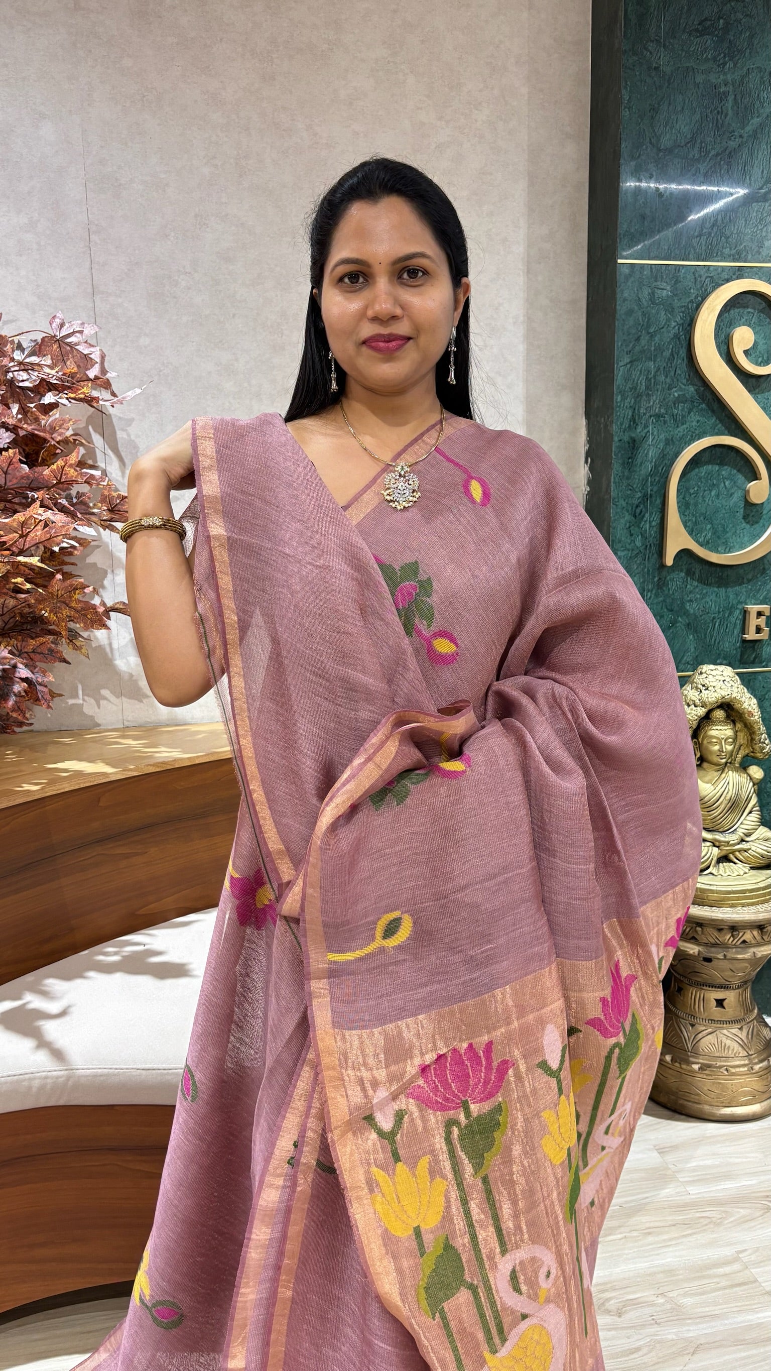 Tissue linen jhamdani