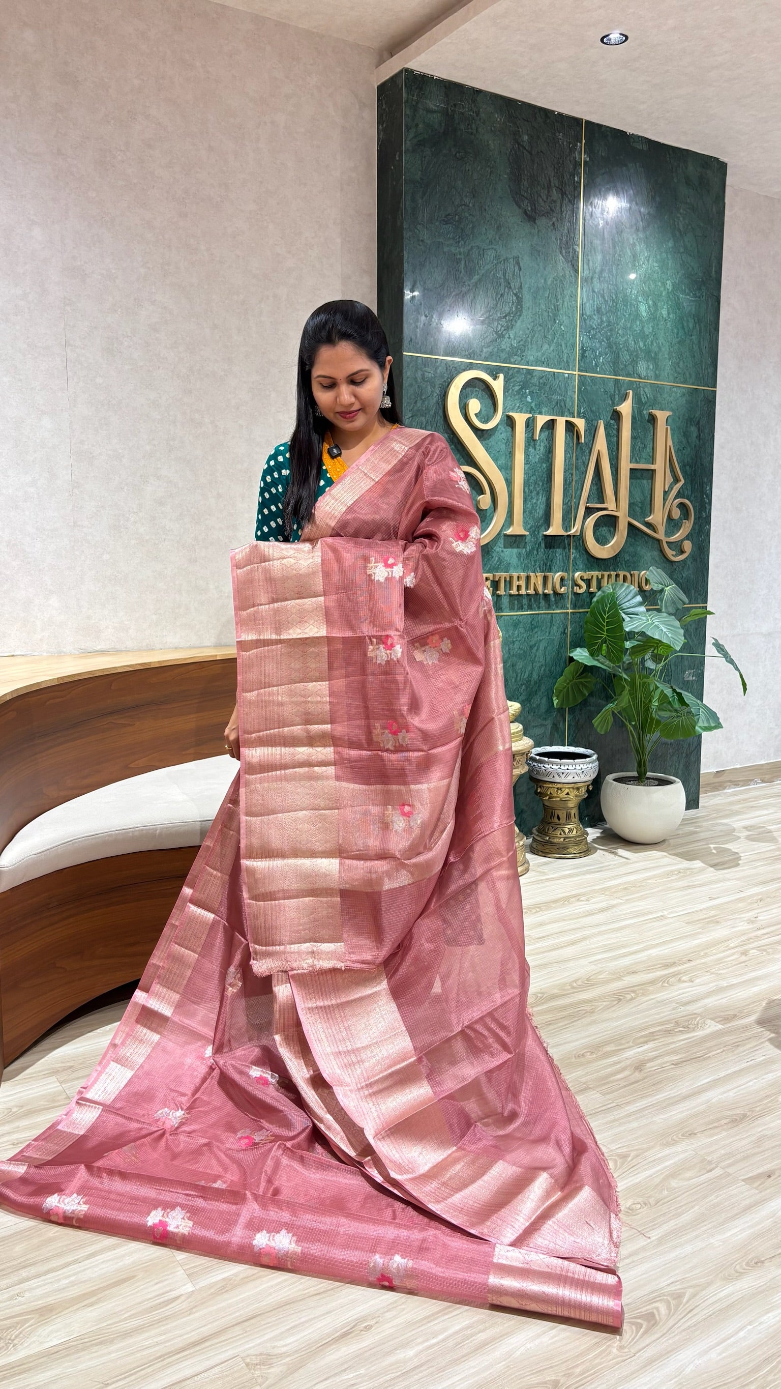 Kota silk chikku shade