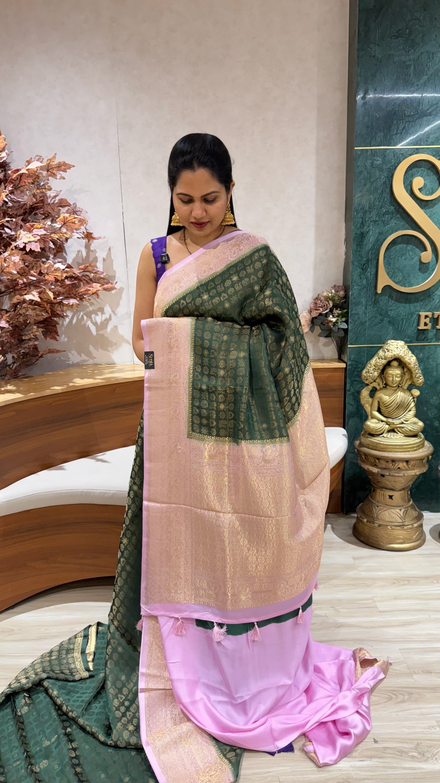 Kanchi crepe weaving