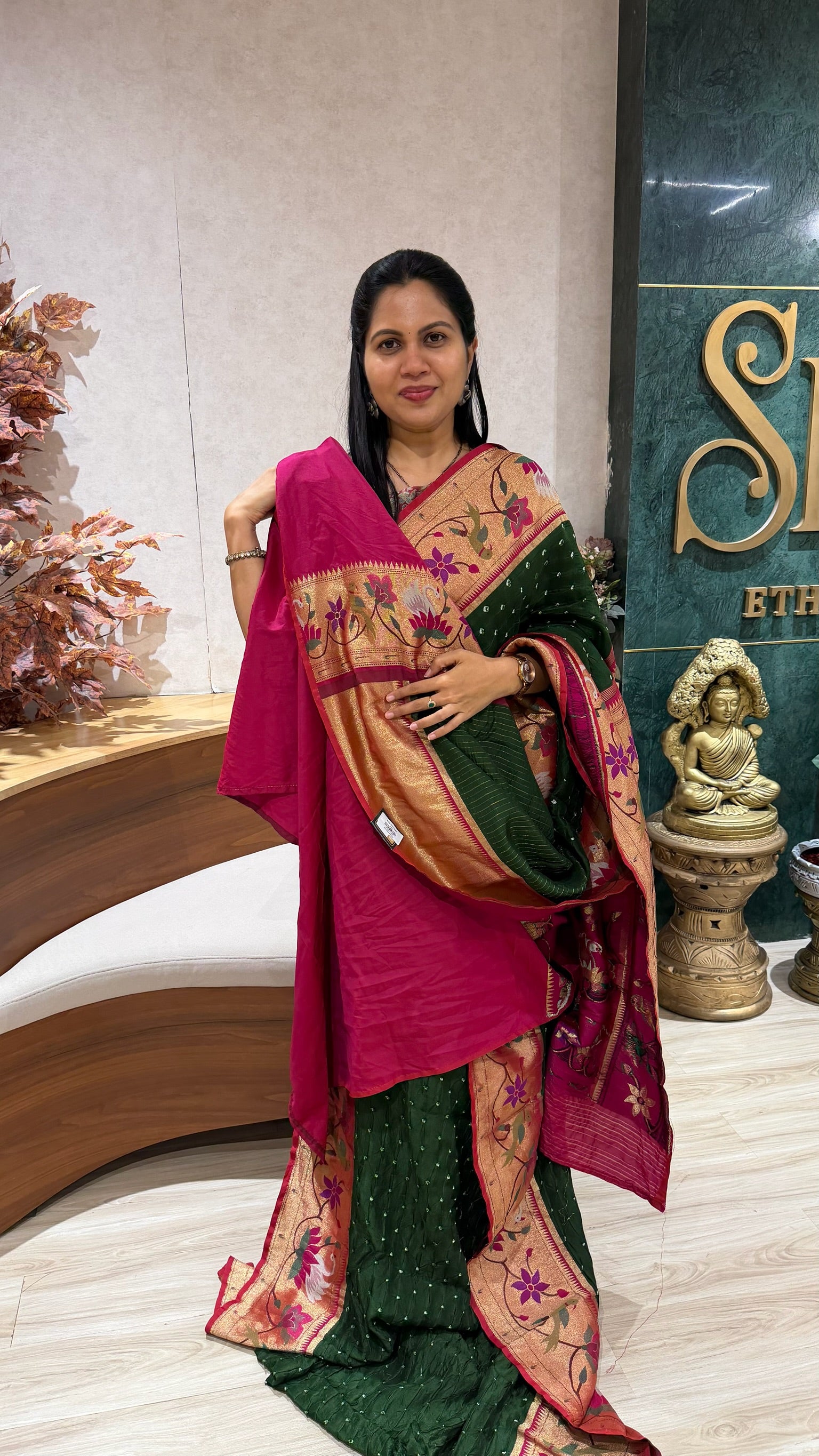Fancy bandhini Paithani