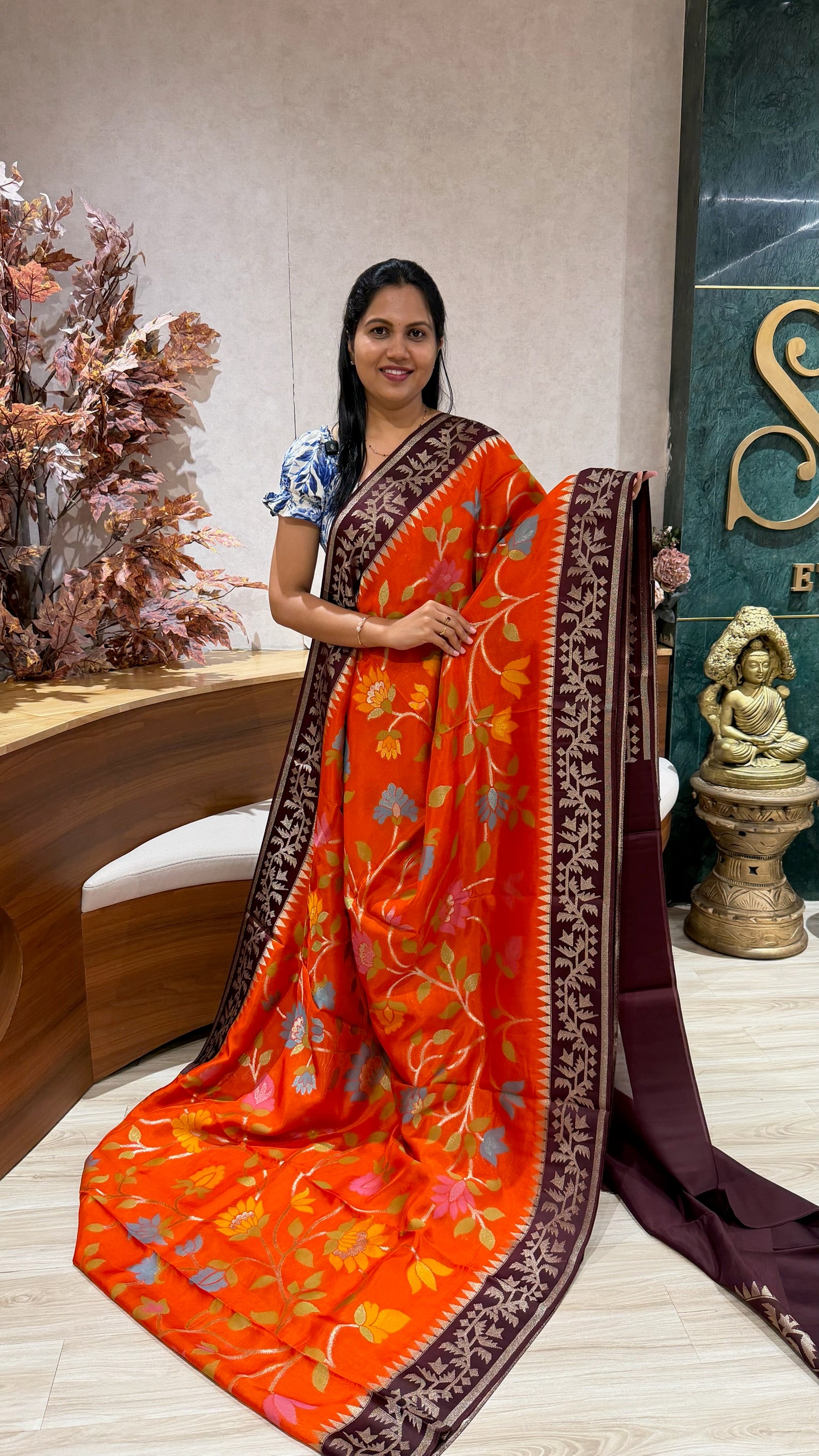 Kosa tussar jhamdani