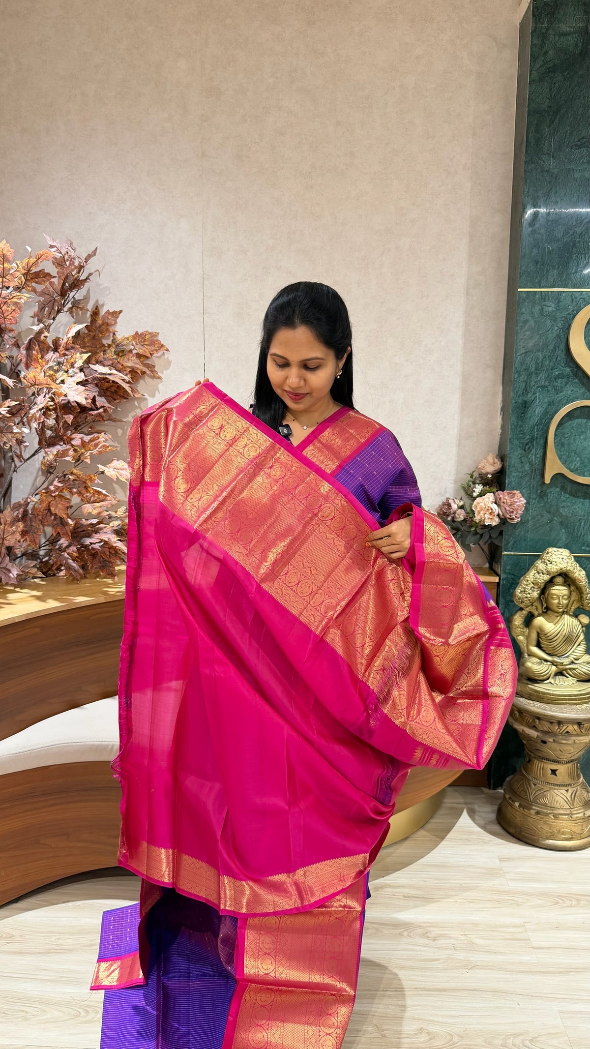 Handloom kanchi pattu-Sale