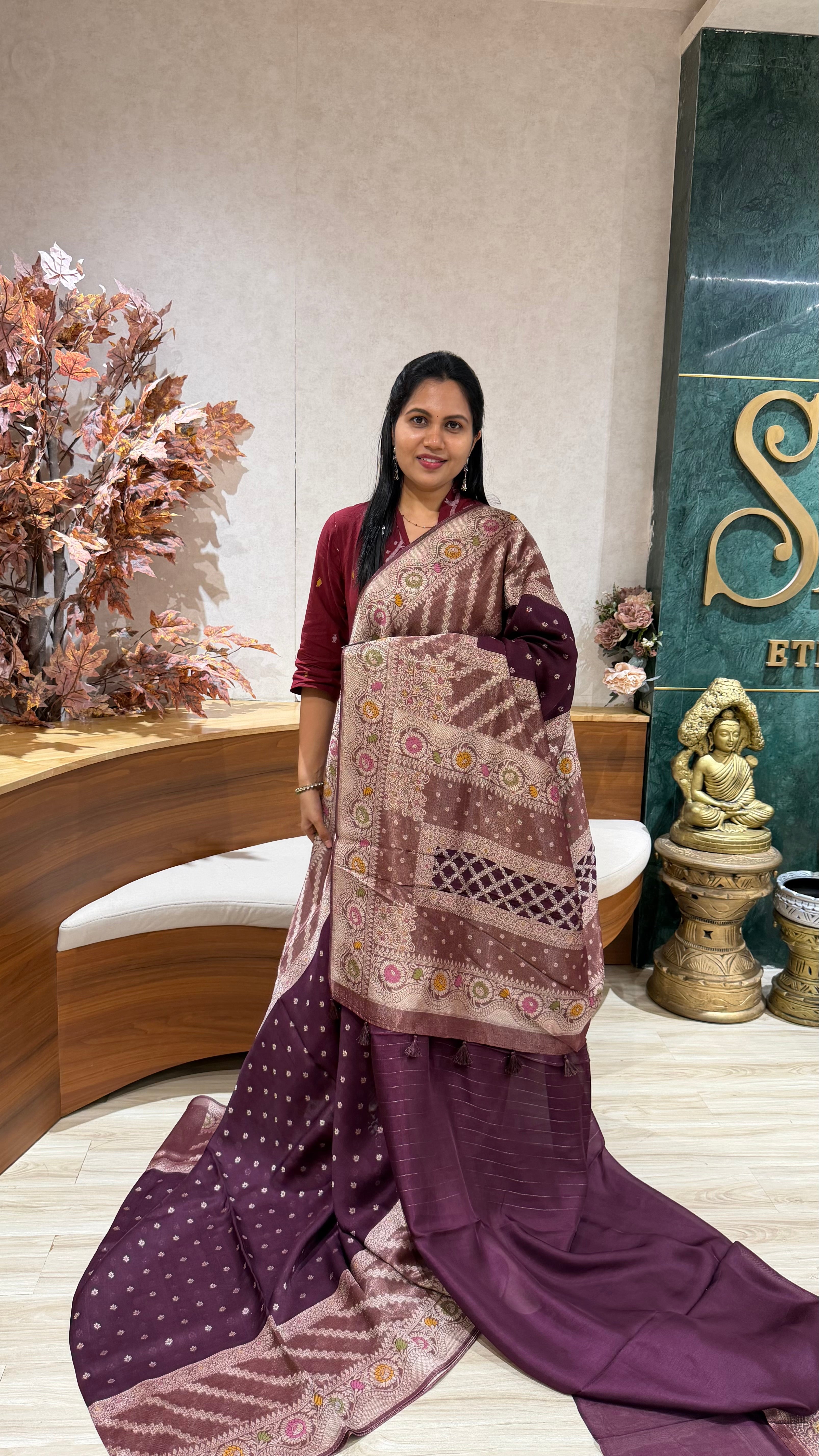 Sale -tussar georgette
