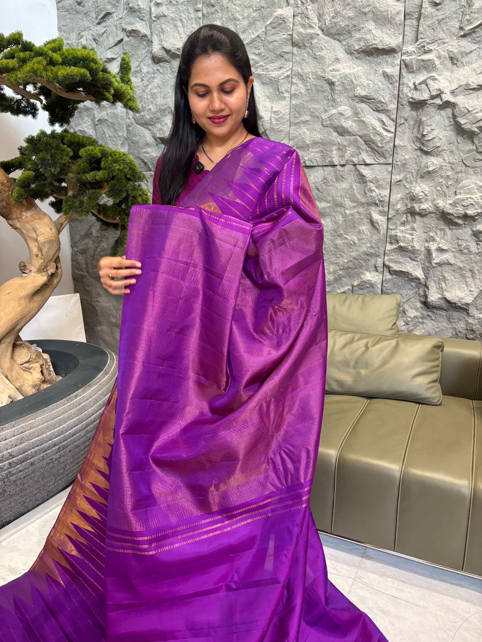Handloom gadwal pattu