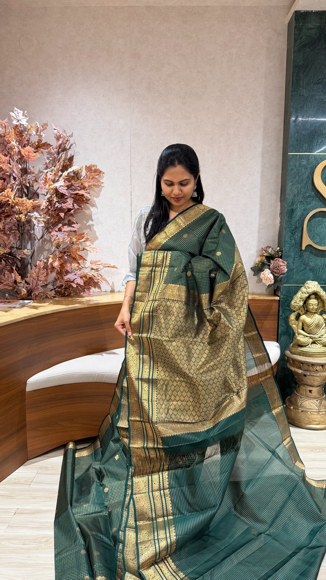 Light weight vintage kanchi