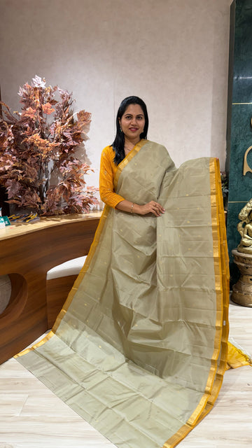 Small border Kanchi pattu