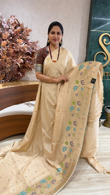 Tussar georgette