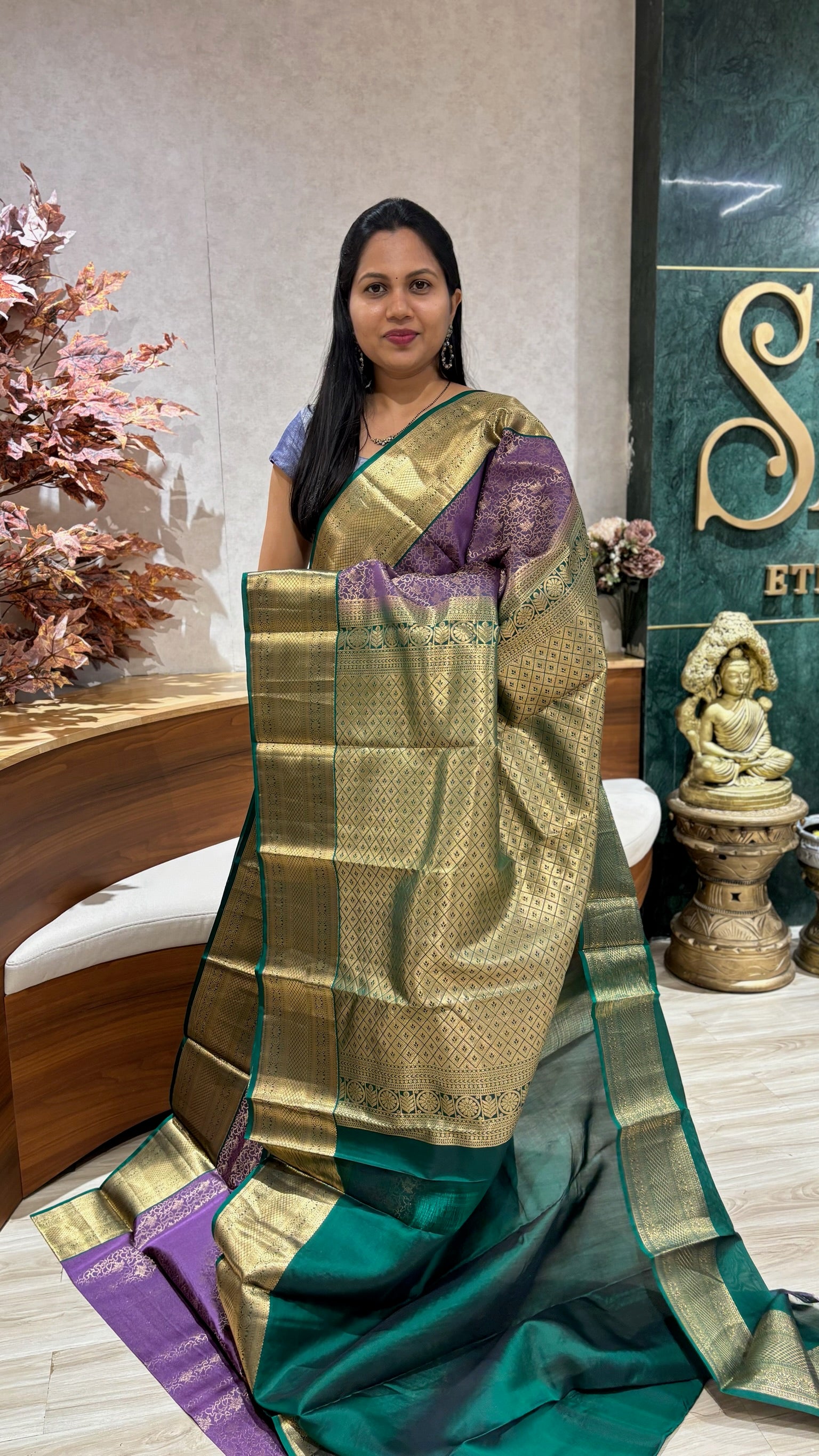Kanchi pattu allover