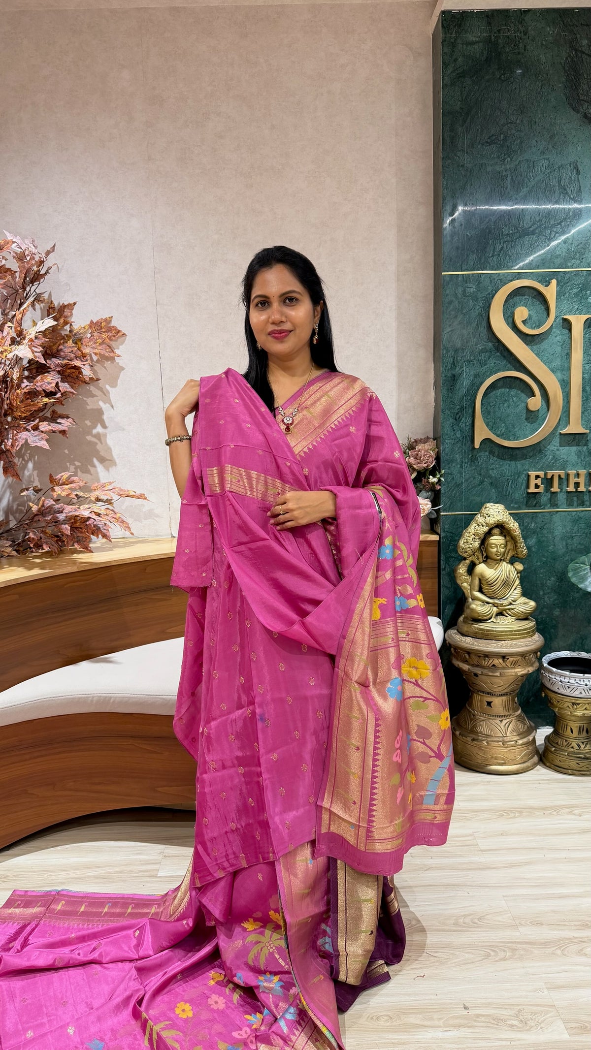 Russian silk jhamdani