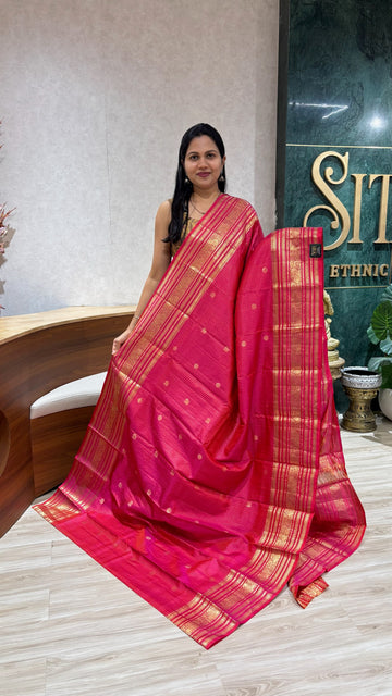 Handloom vintage Kanchi pattu