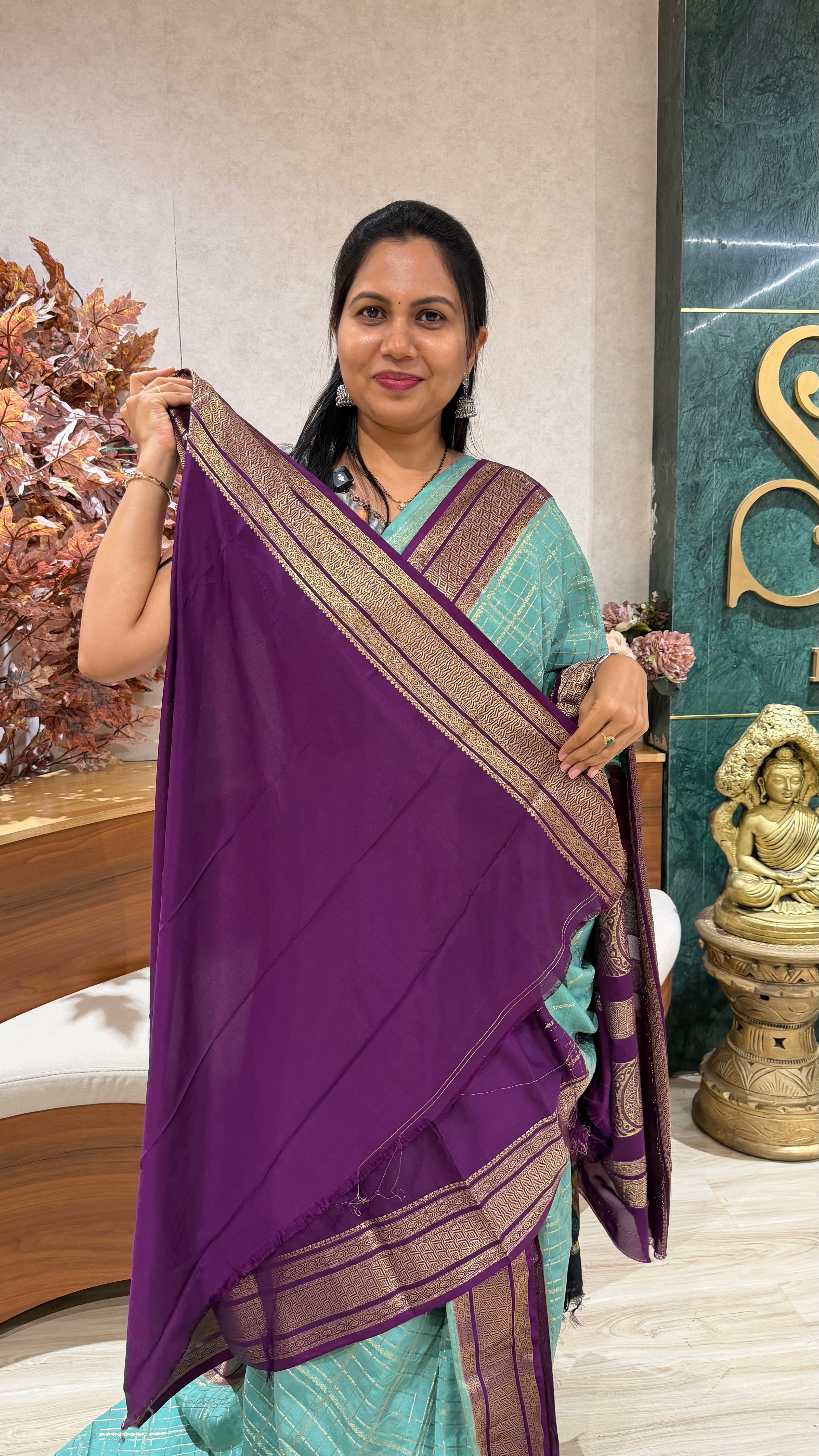 Fancy mysore silk