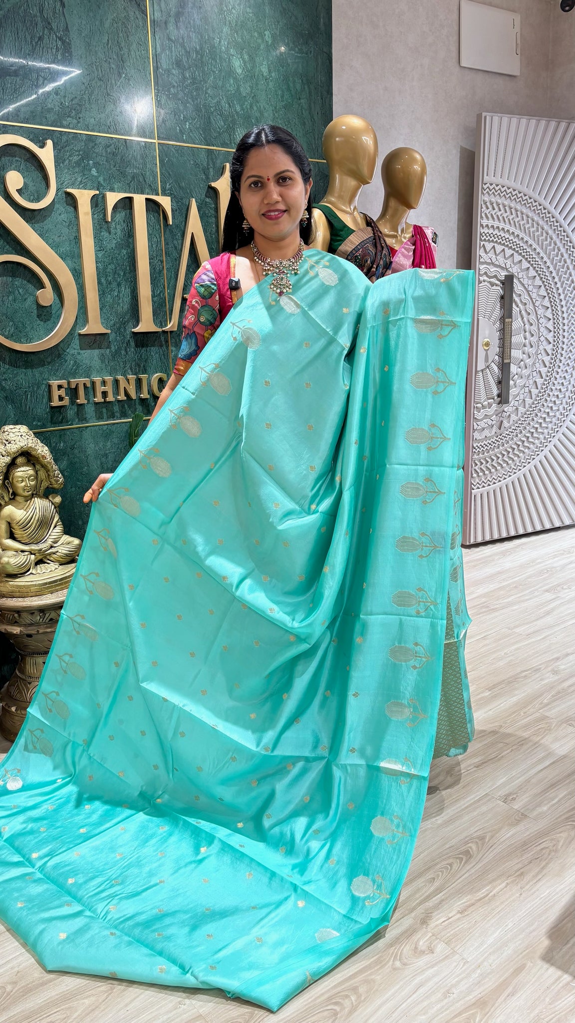 Pure Handloom mango pattu