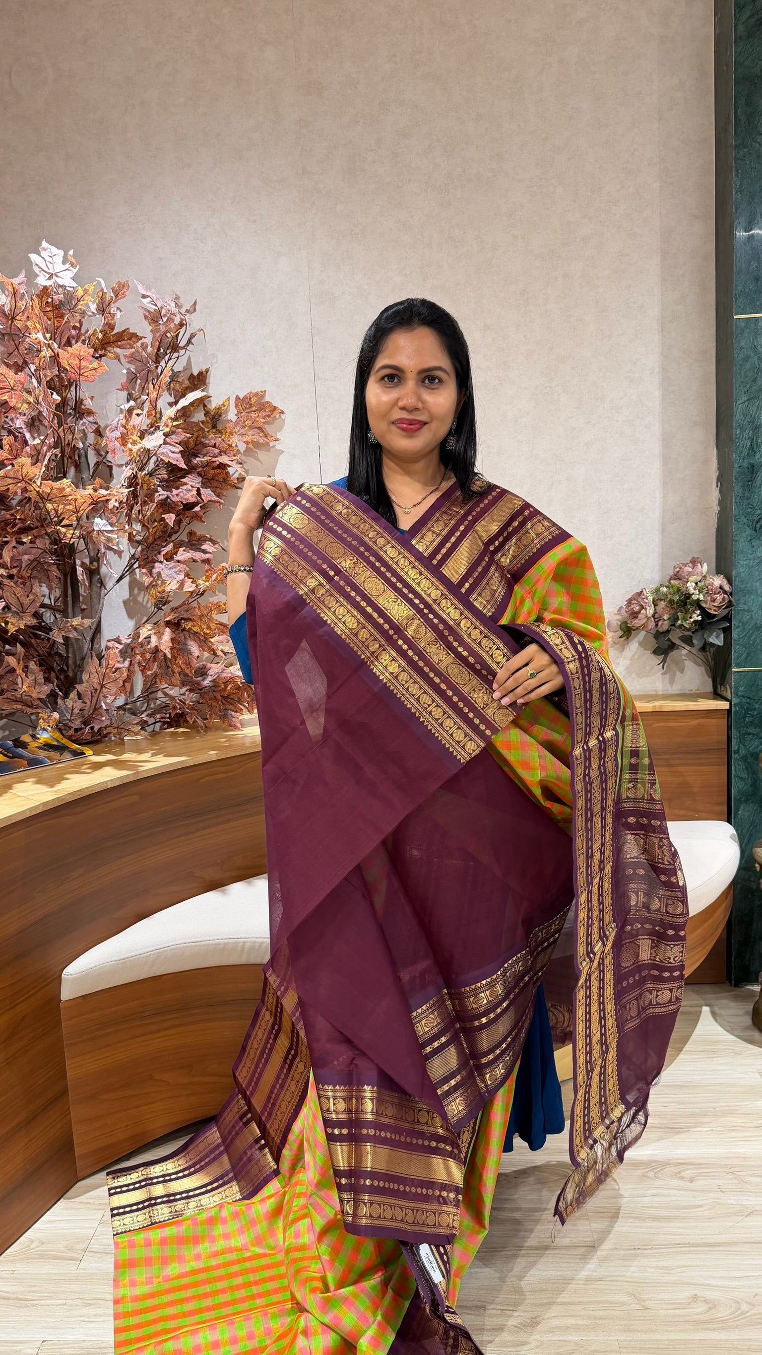 Handloom silk cotton