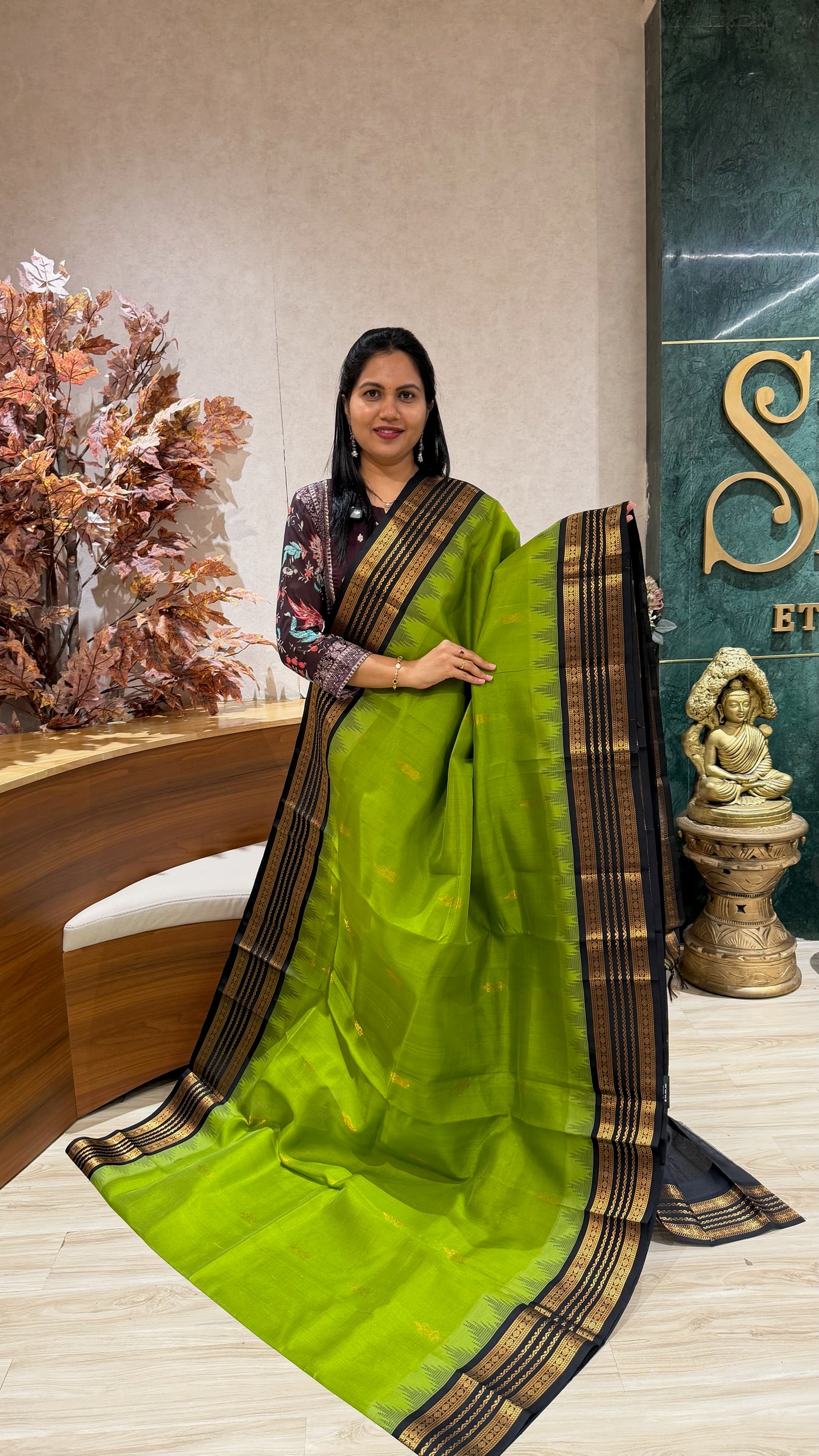 Handloom silk cotton