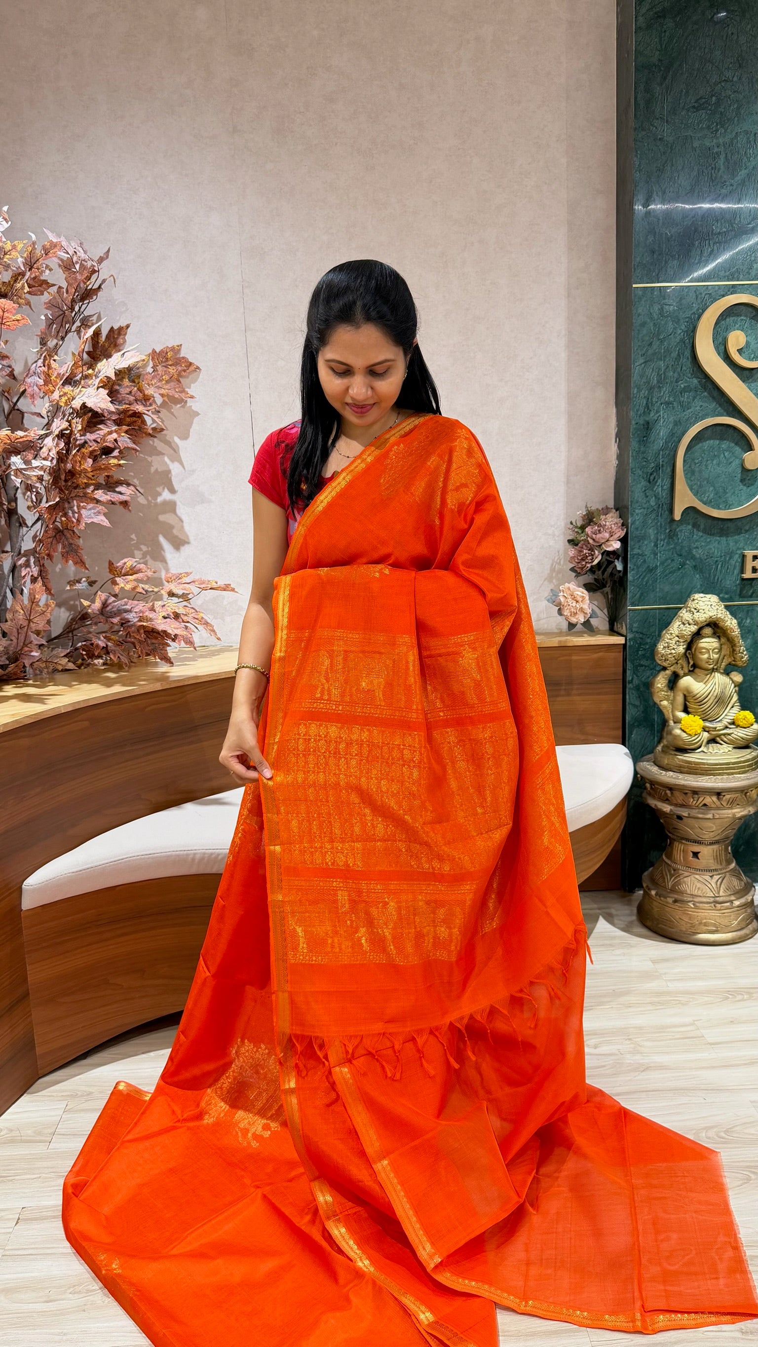Handloom mangalgiri pattu