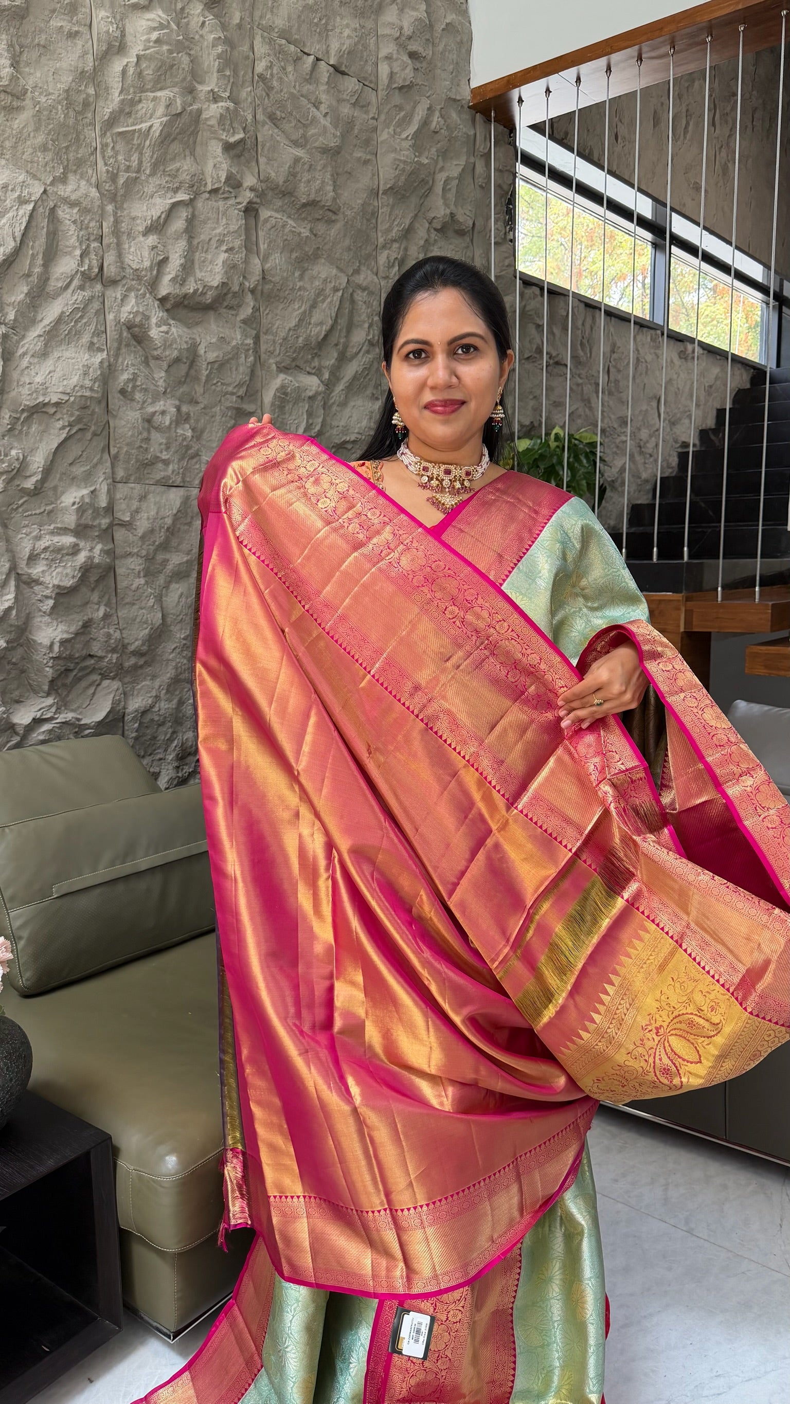 Bridal kanchi pattu