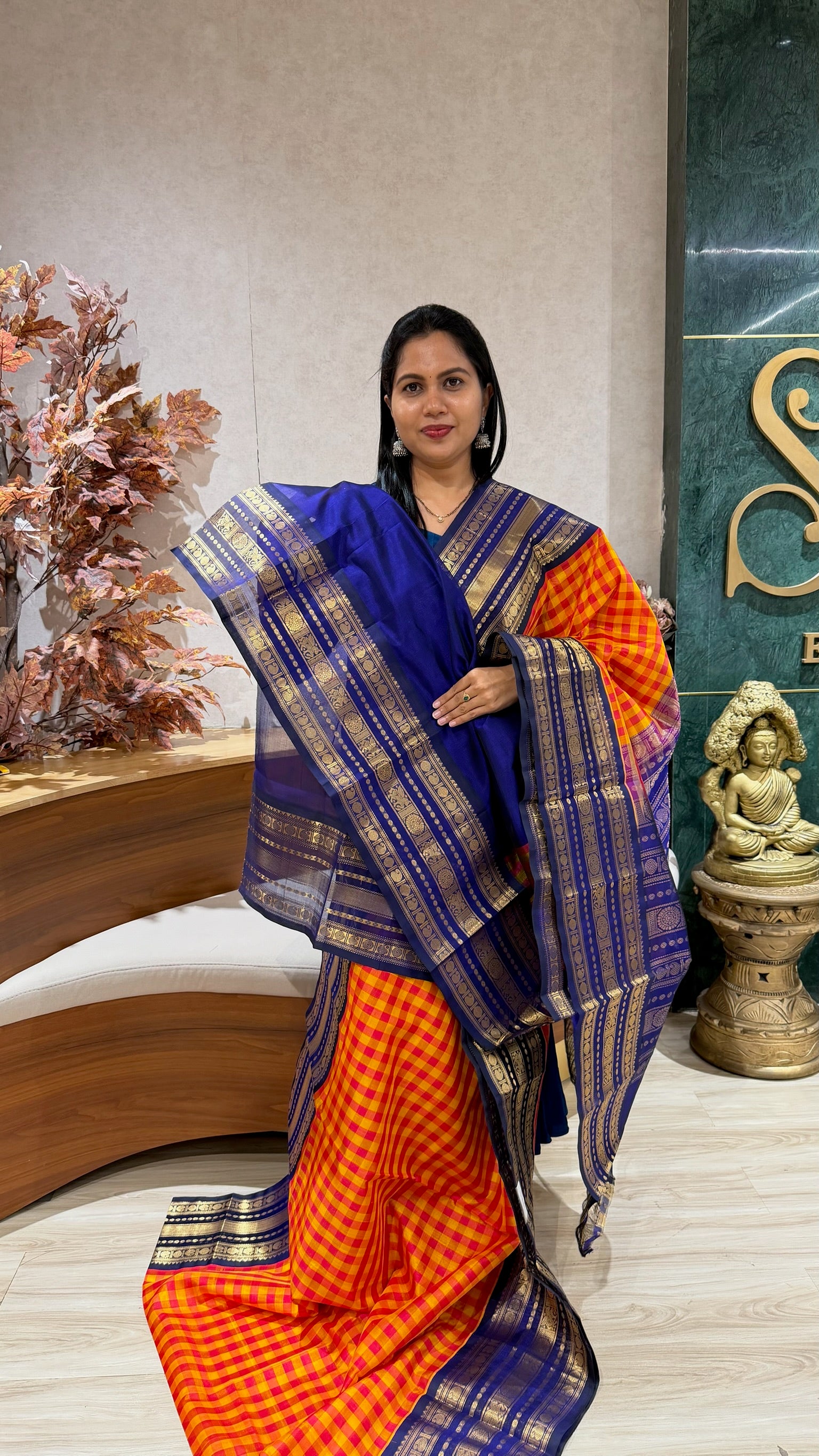 Handloom silk cotton
