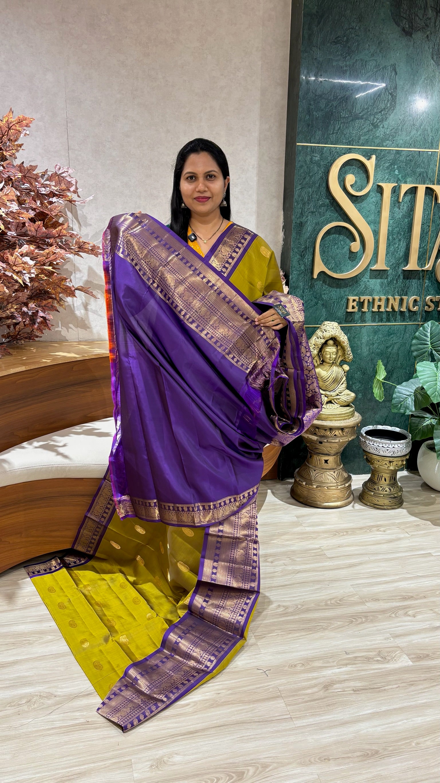 Lightweight Handloom Kanchi pattu