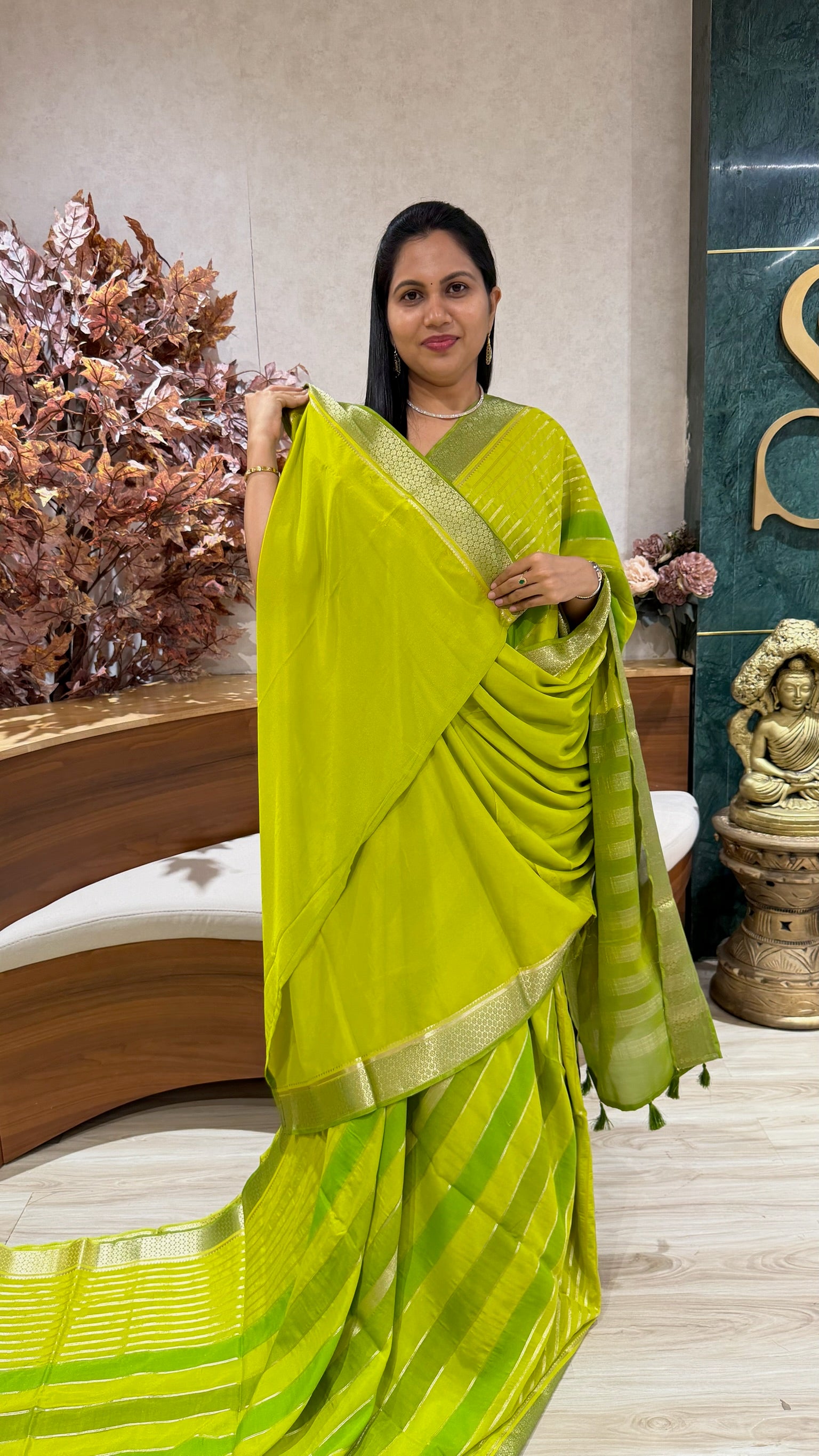 Fancy mysore silk