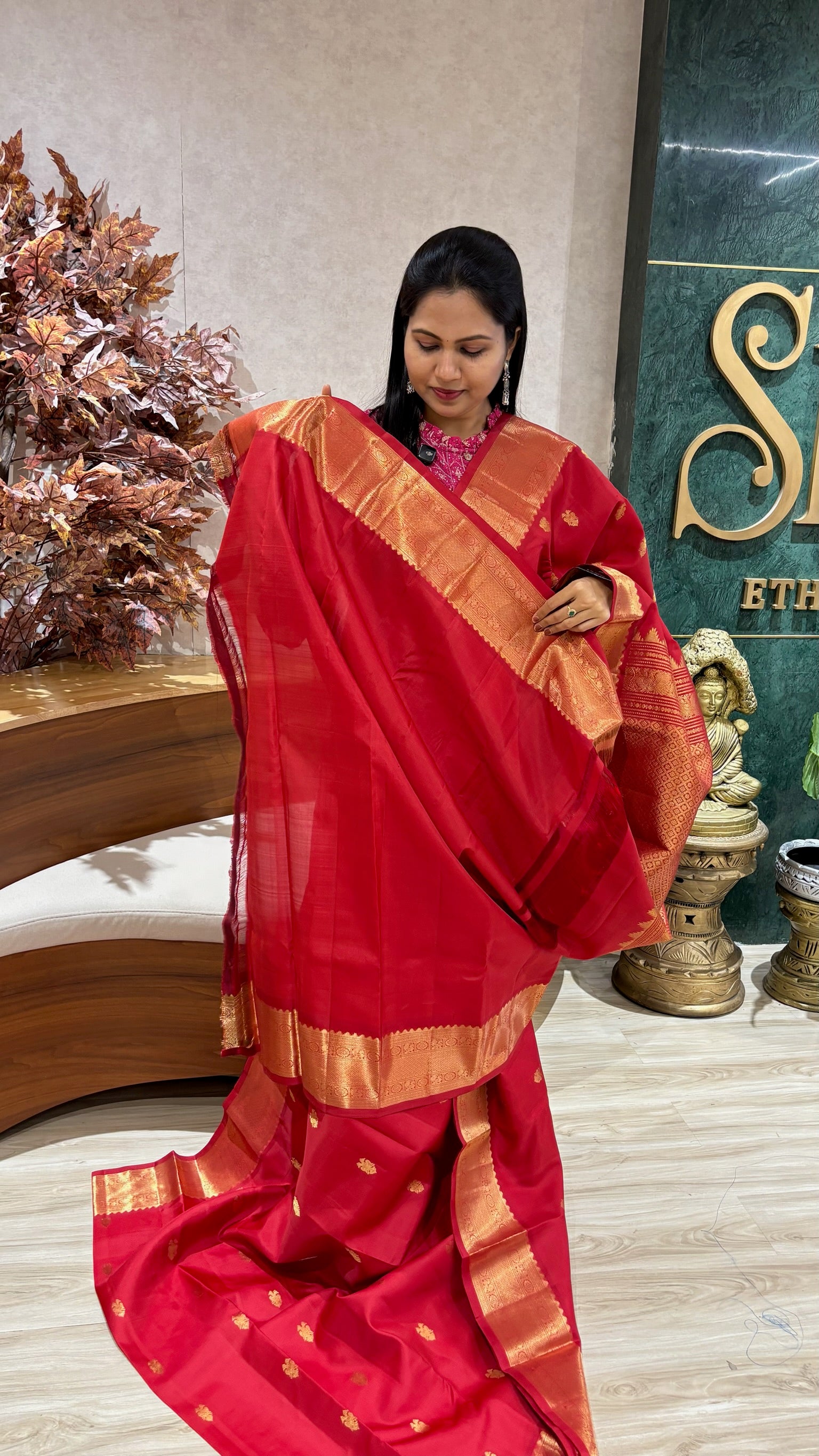 Lightweight Handloom Kanchi pattu
