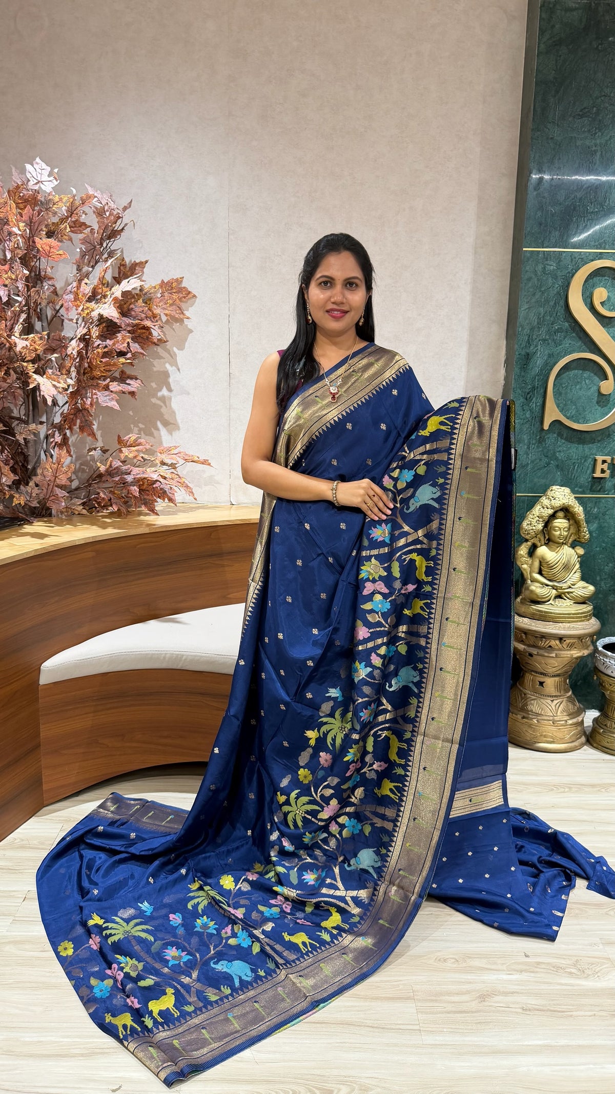 Russian silk jhamdhani