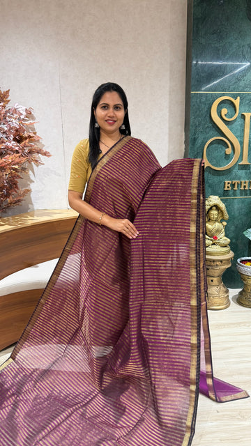 Maheswari tissue stripes