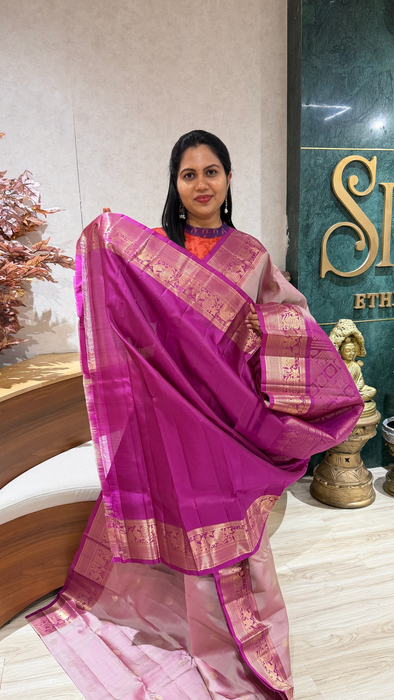 Handloom kanchi pattu
