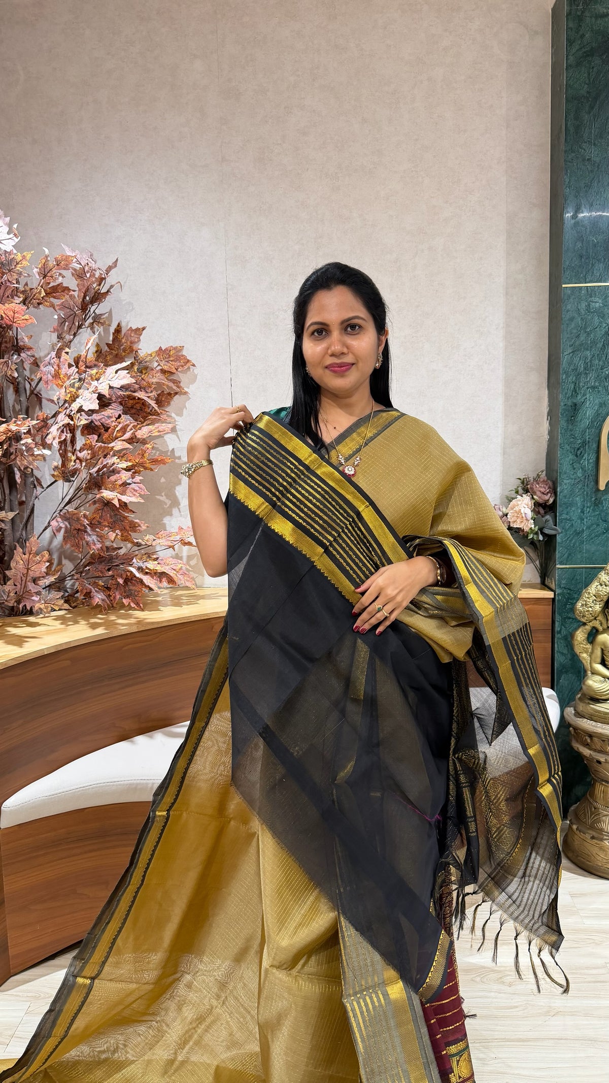 Handloom silk cotton